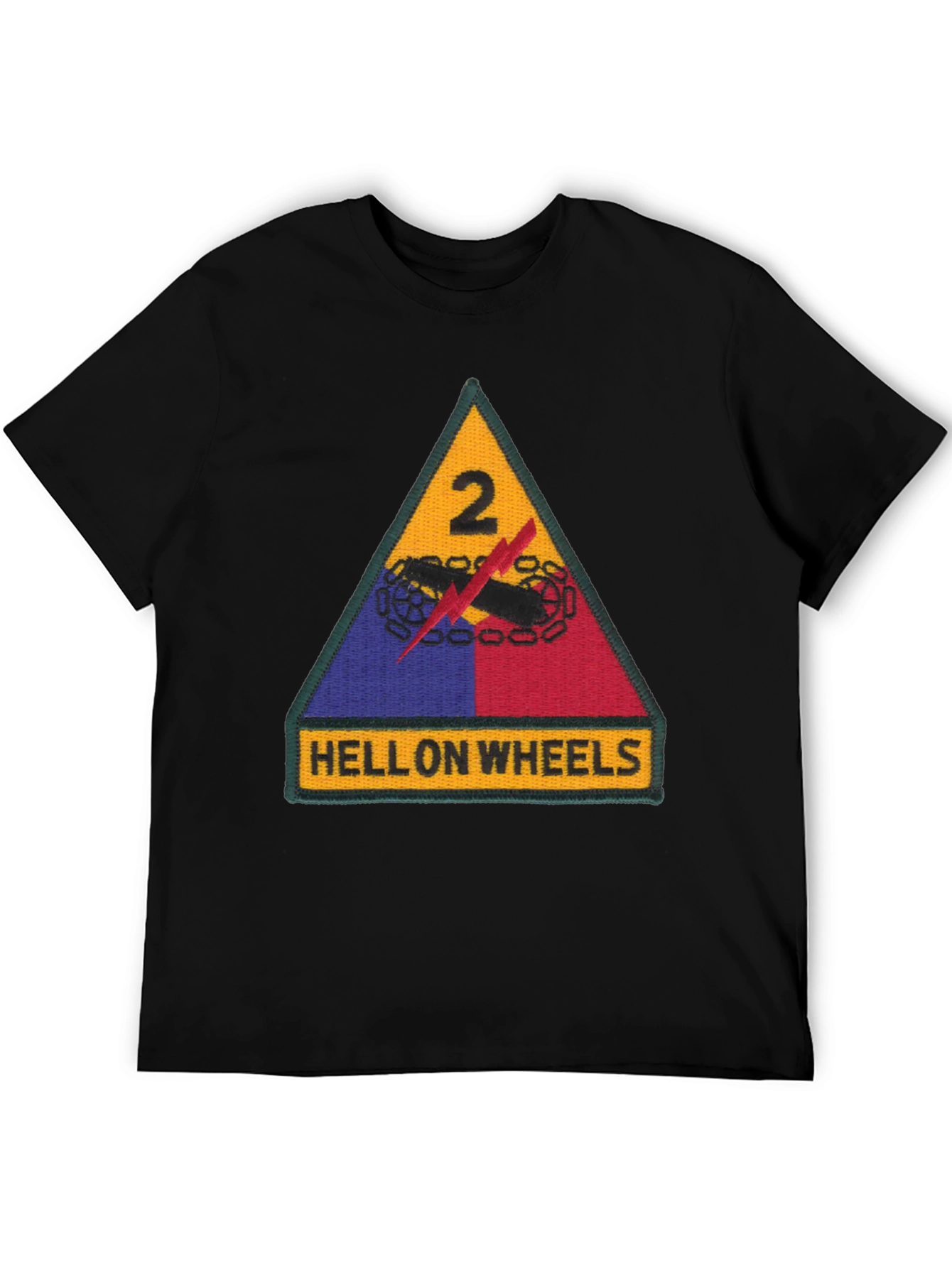 Hell On Wheels T-Shirt - 2nd Armored Division