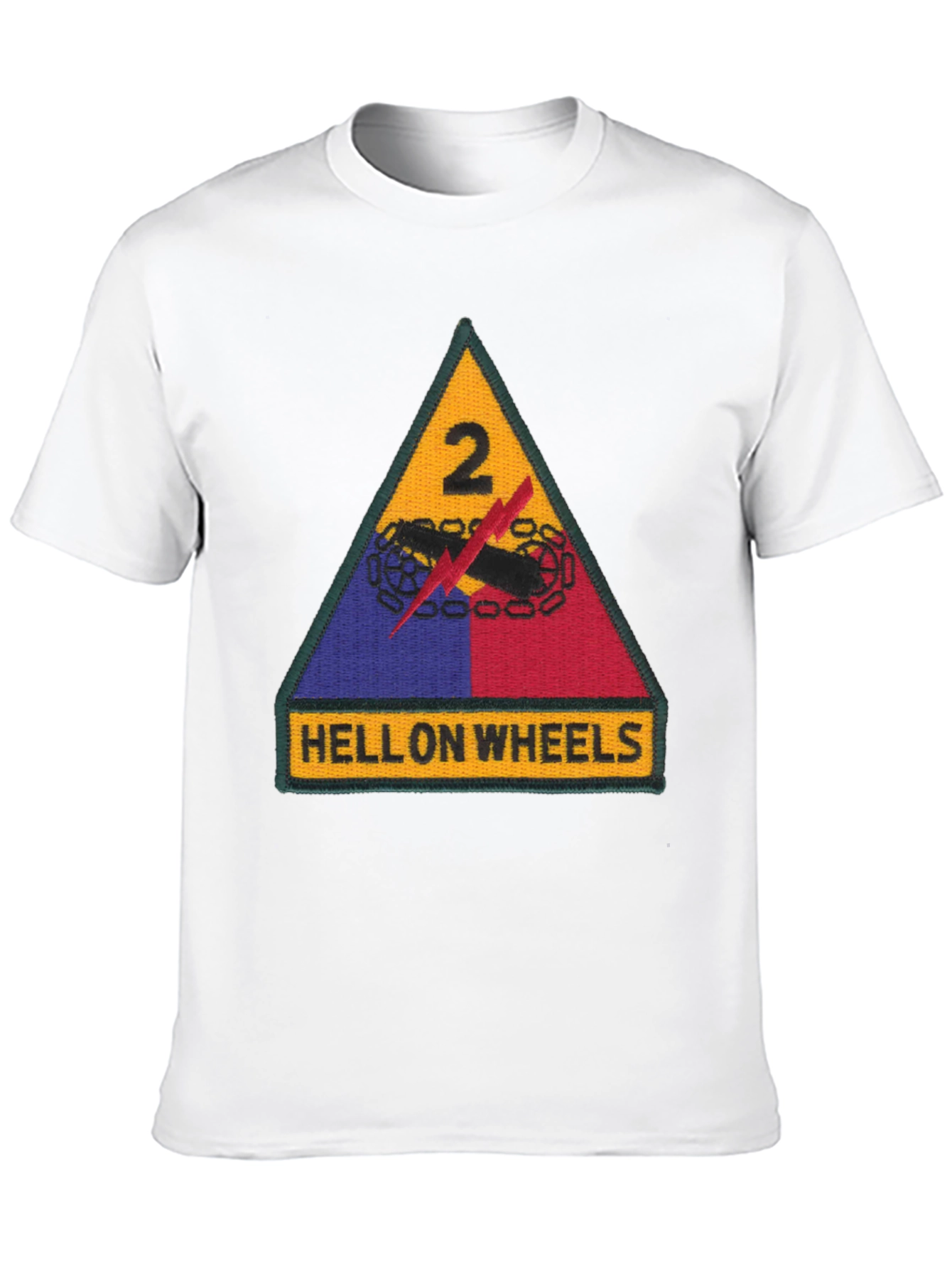 Hell On Wheels T-Shirt - 2nd Armored Division