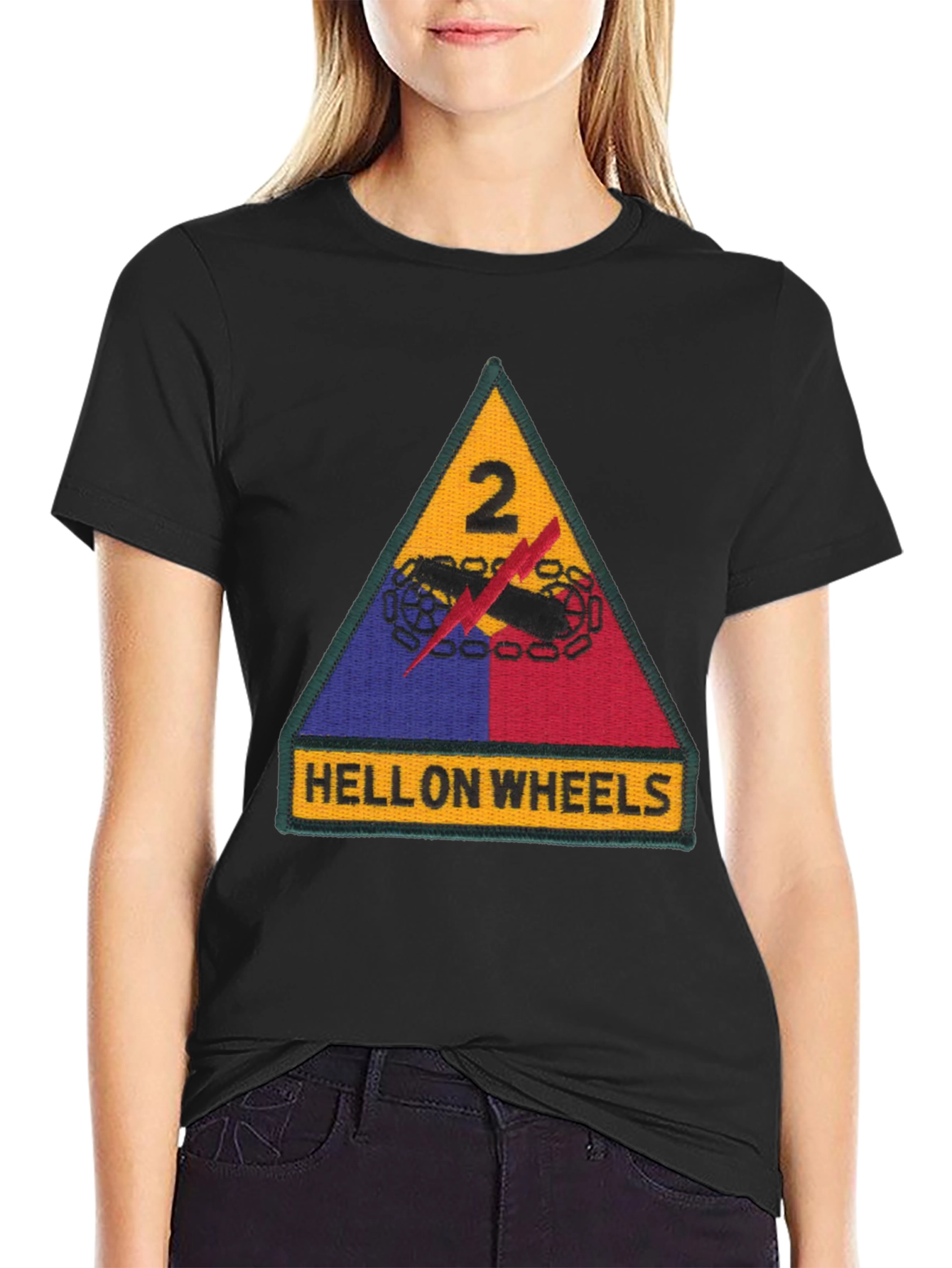 Hell On Wheels T-Shirt - 2nd Armored Division