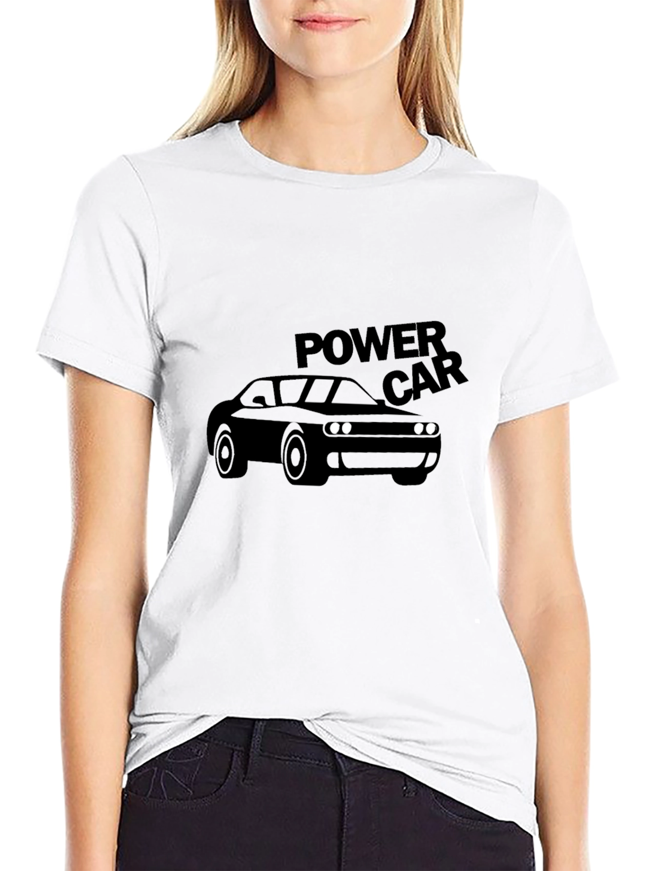 Power Car Graphic Tee - Black