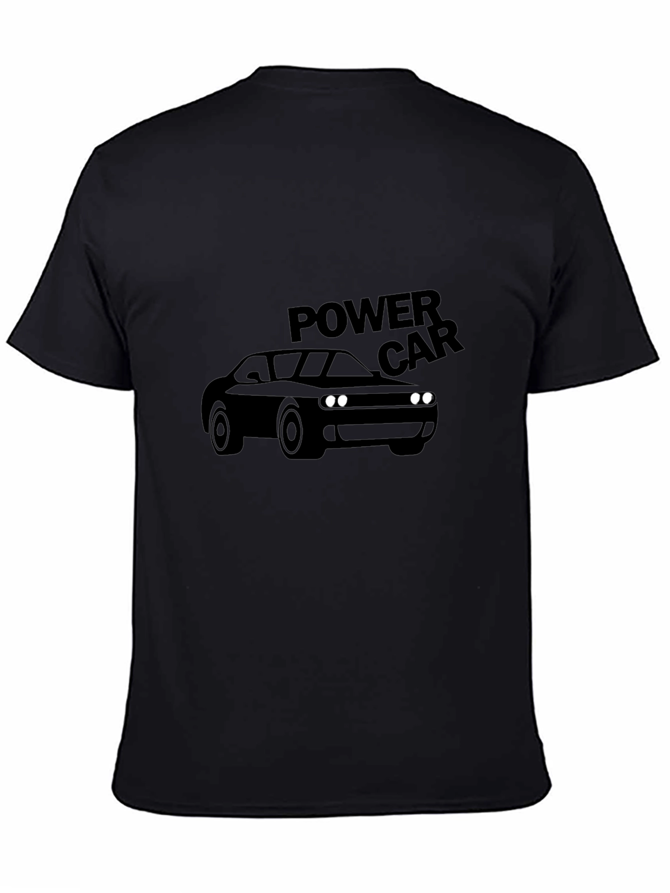 Power Car Graphic Tee - Black