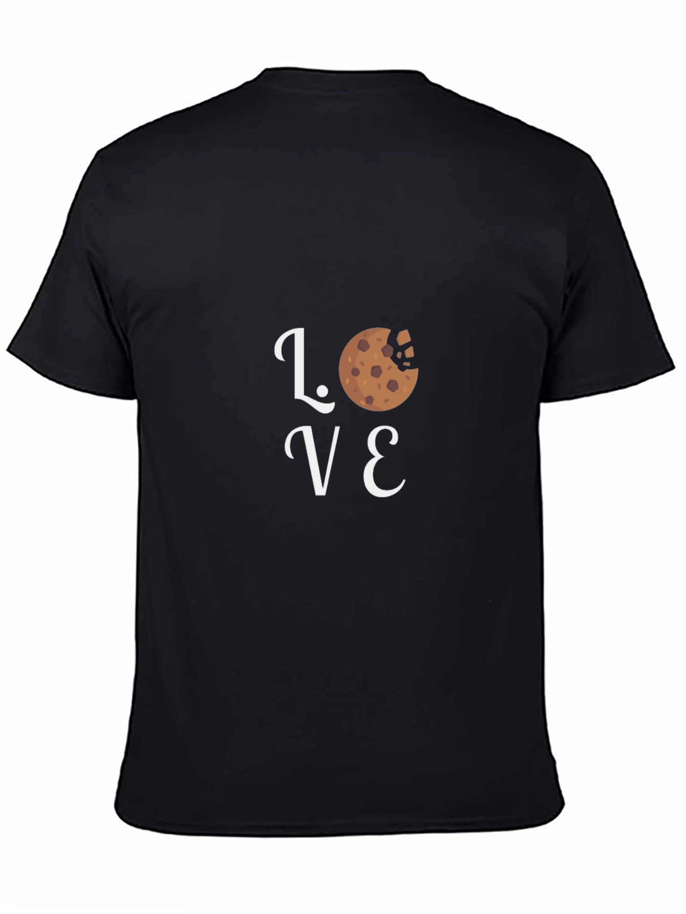 Love Cookies Graphic T-Shirt - Black