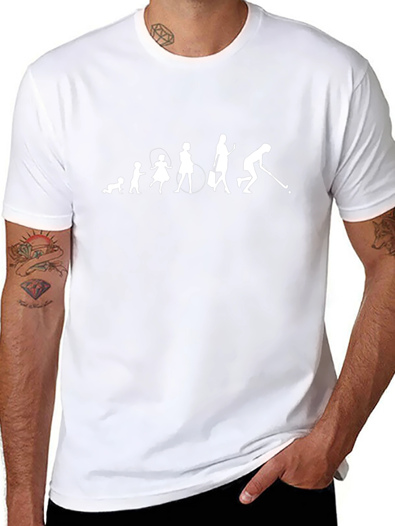 Evolution of a Hockey Mom T-Shirt