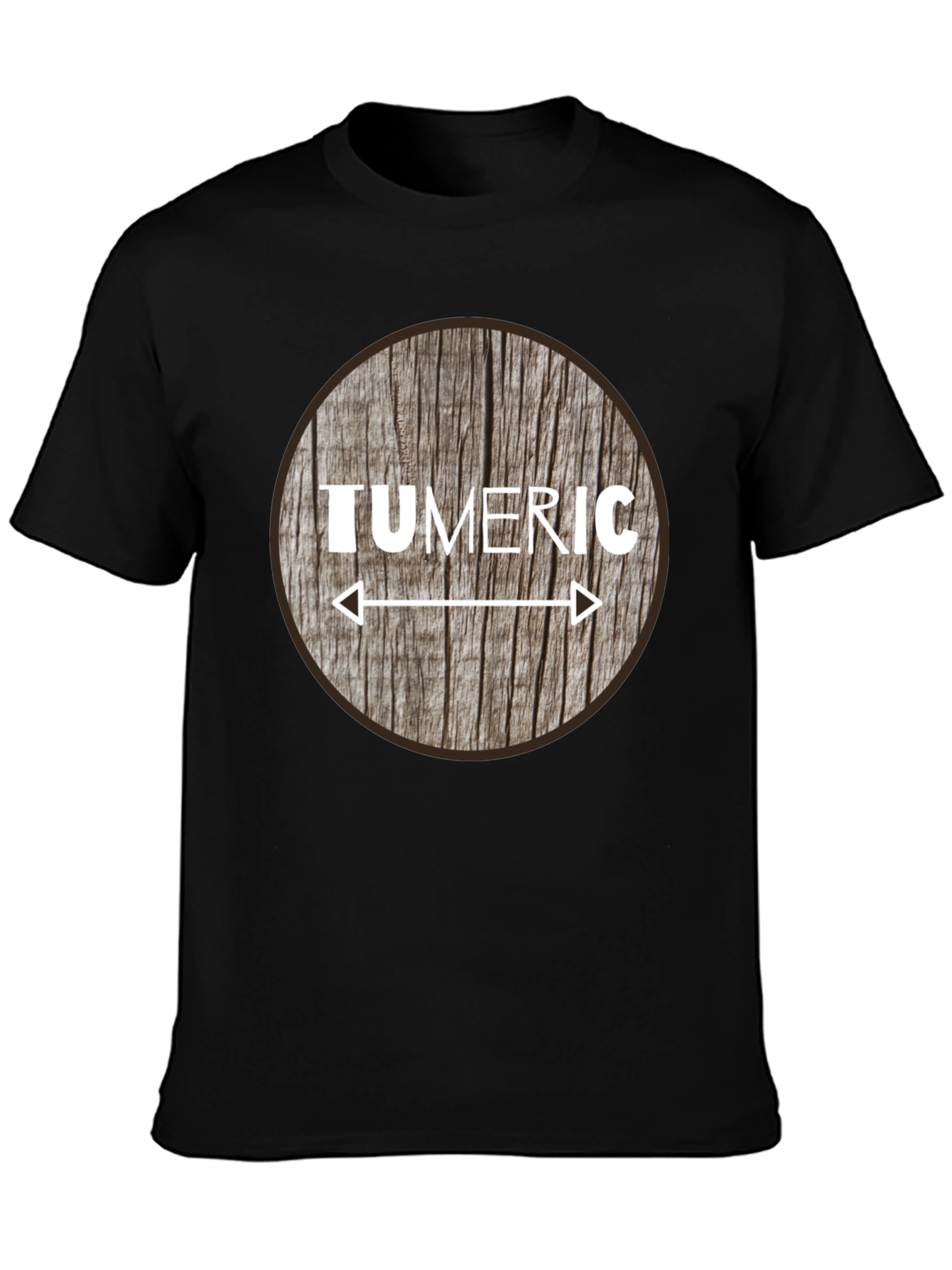 Tumeric Woodgrain Graphic Tee - Unisex