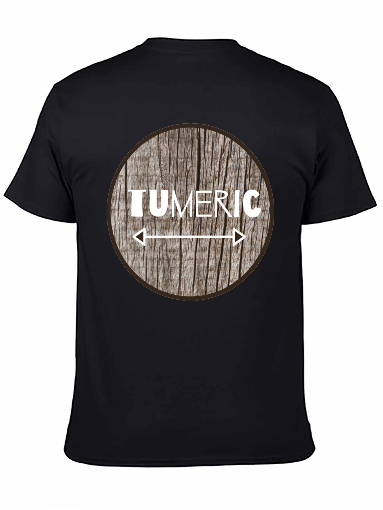 Tumeric Woodgrain Graphic Tee - Unisex