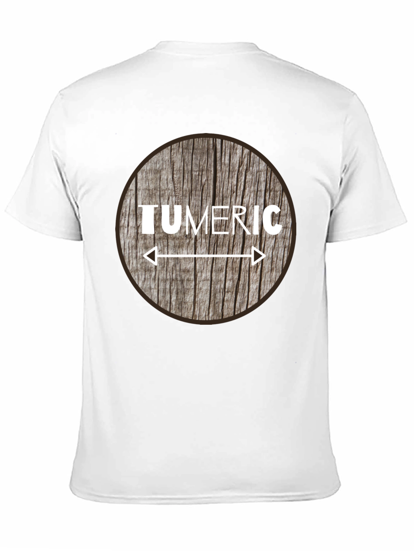 Tumeric Woodgrain Graphic Tee - Unisex
