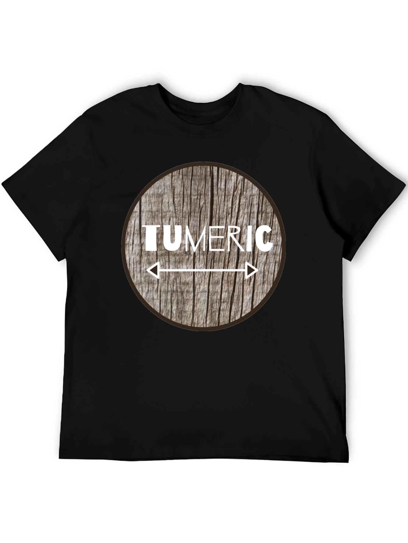 Tumeric Woodgrain Graphic Tee - Unisex