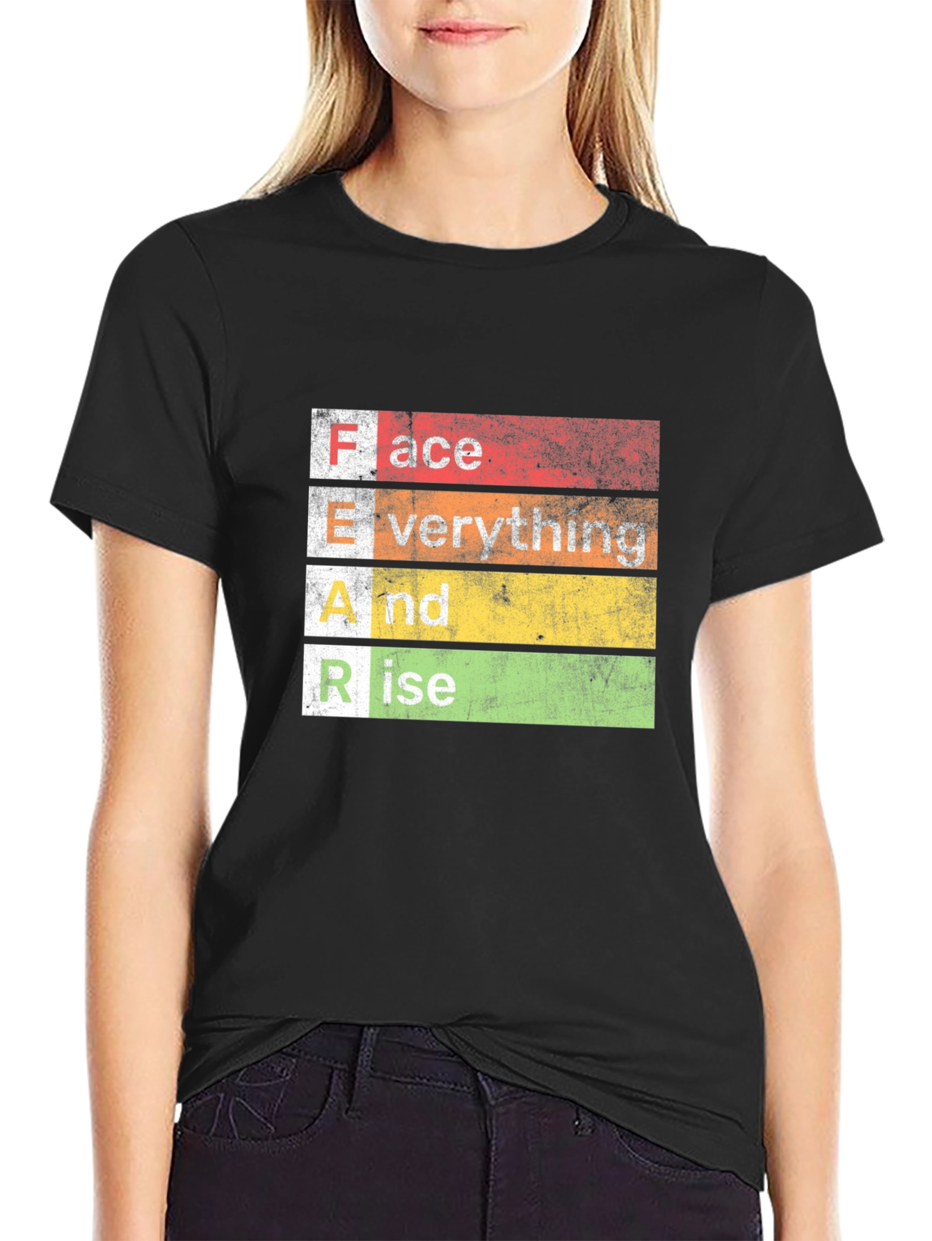 FEAR Face Everything And Rise Graphic Tee