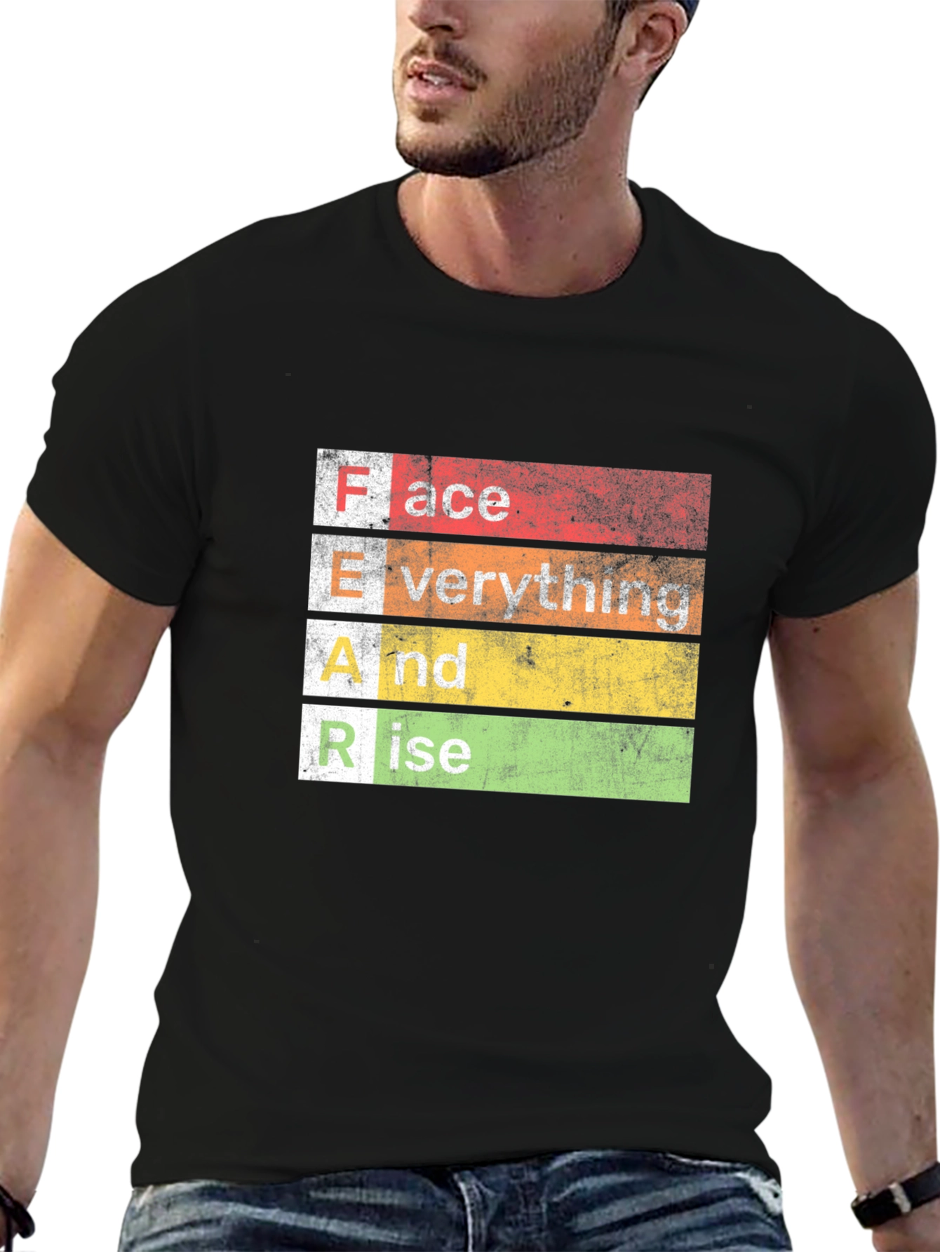 FEAR Face Everything And Rise Graphic Tee