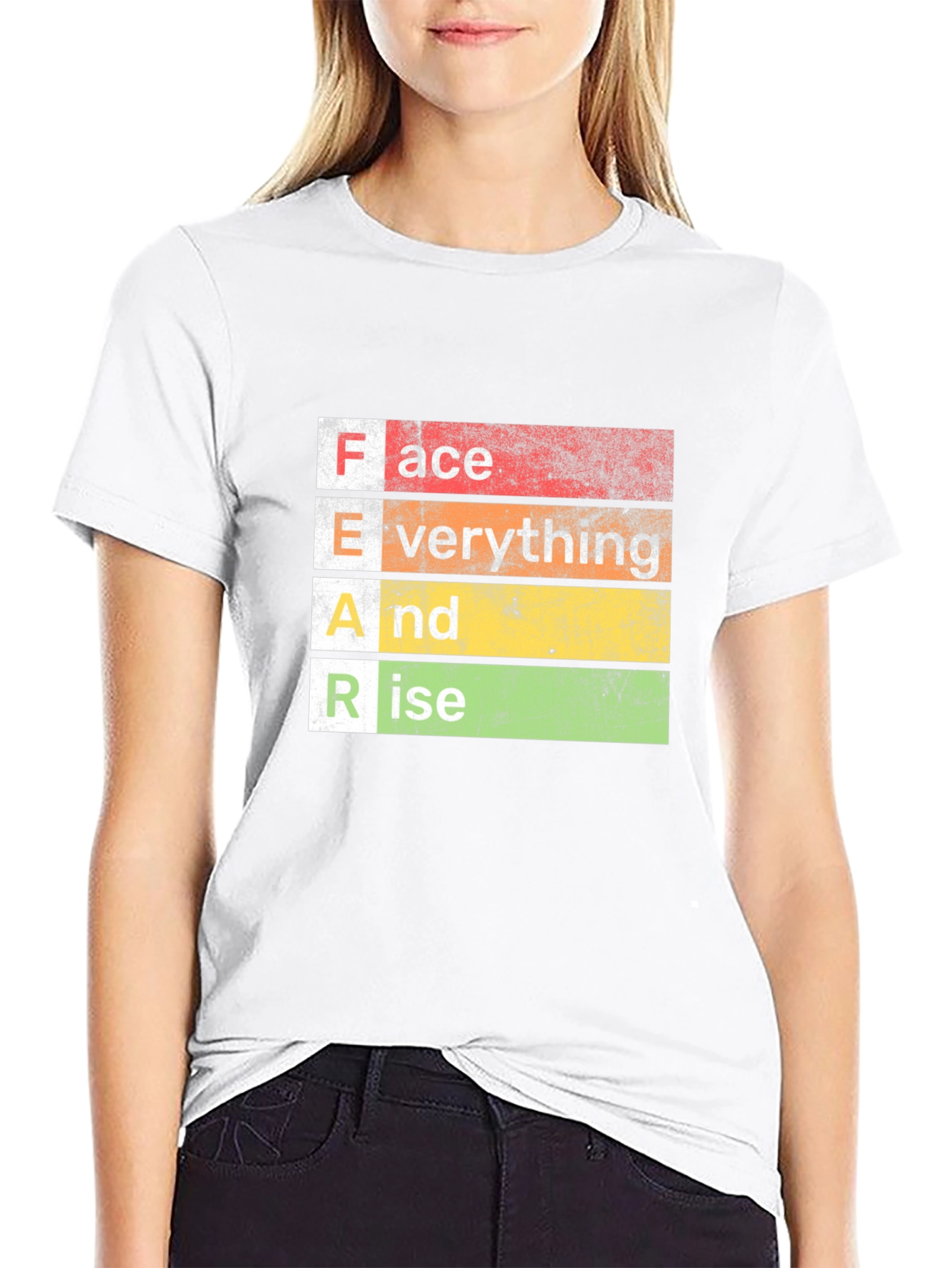FEAR Face Everything And Rise Graphic Tee