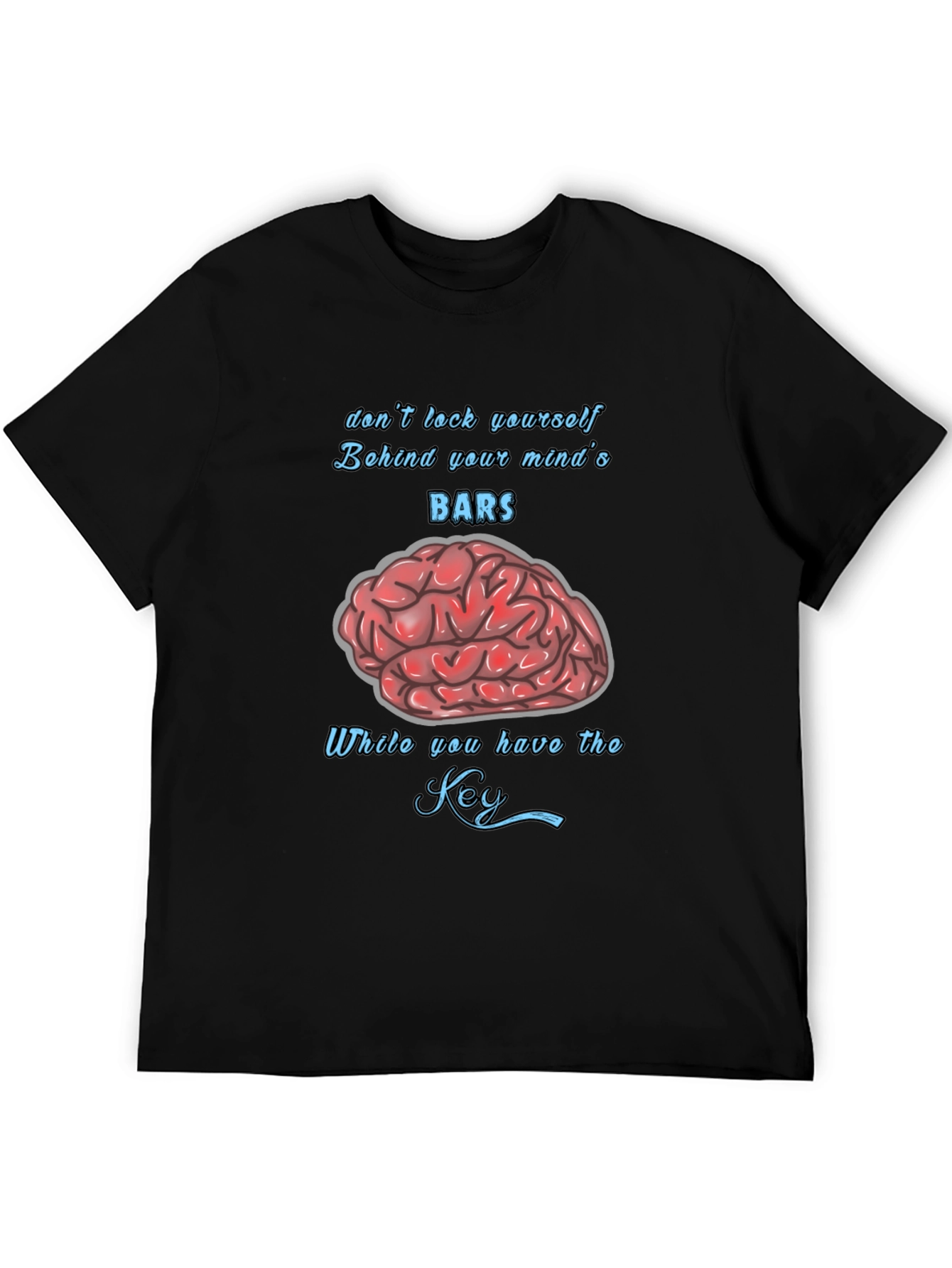 Mind Bars Graphic T-Shirt - Stay Open Minded