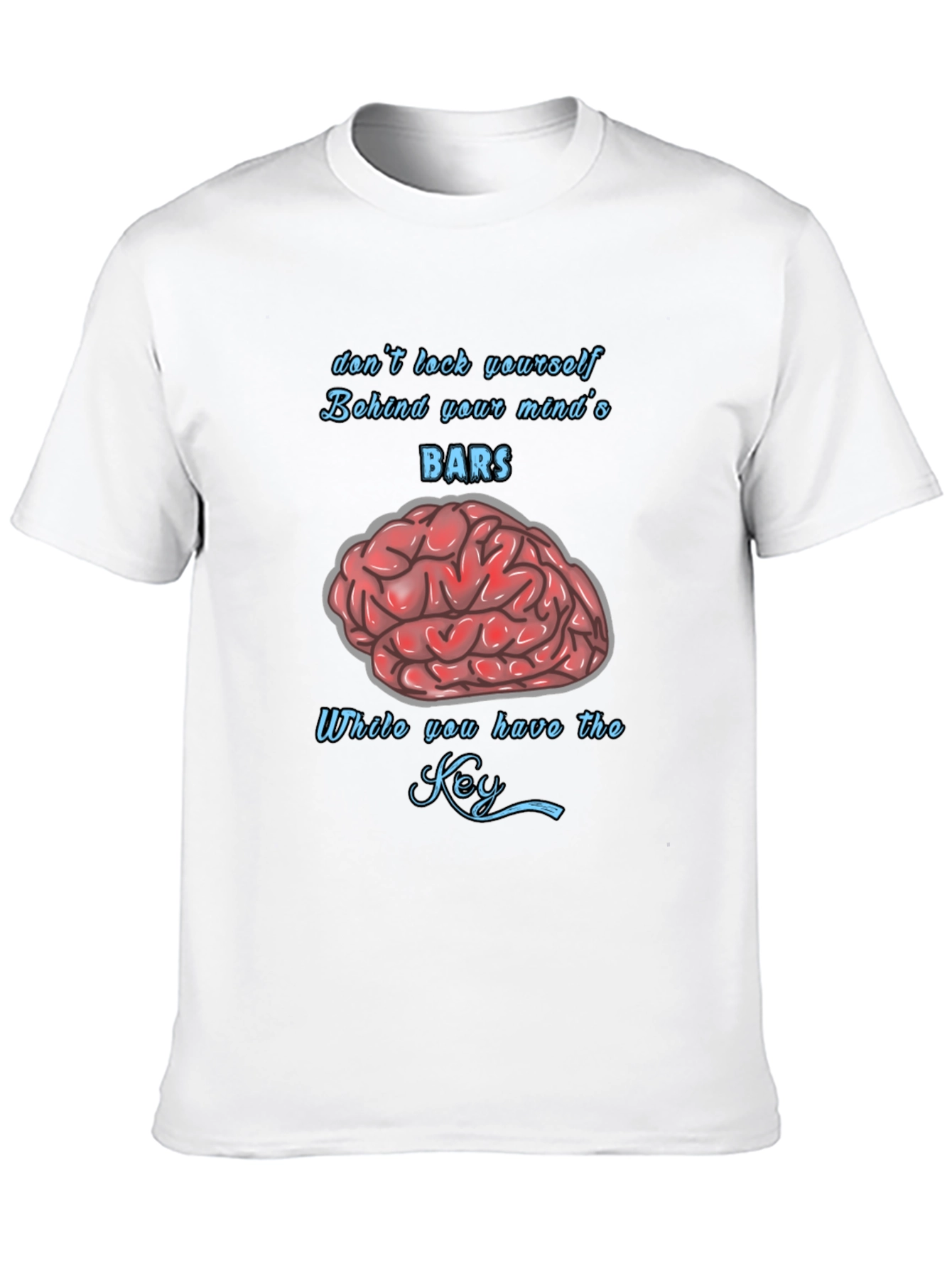 Mind Bars Graphic T-Shirt - Stay Open Minded