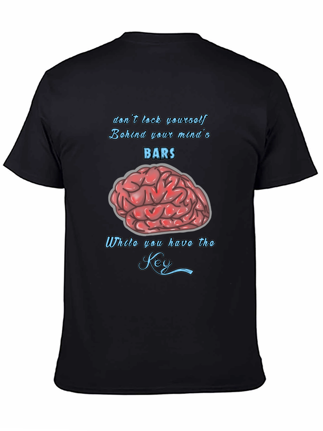 Mind Bars Graphic T-Shirt - Stay Open Minded