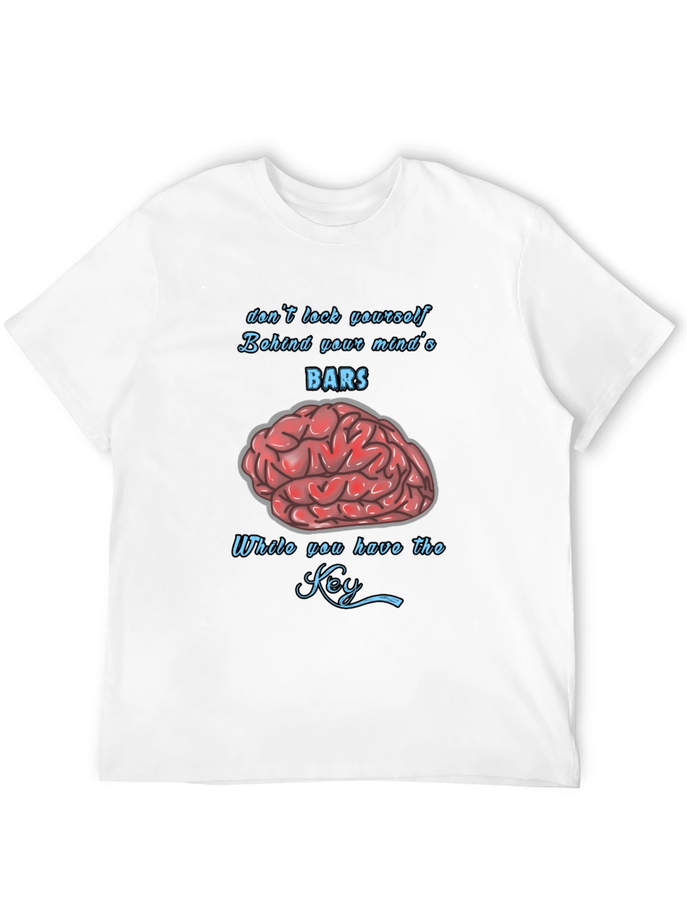 Mind Bars Graphic T-Shirt - Stay Open Minded