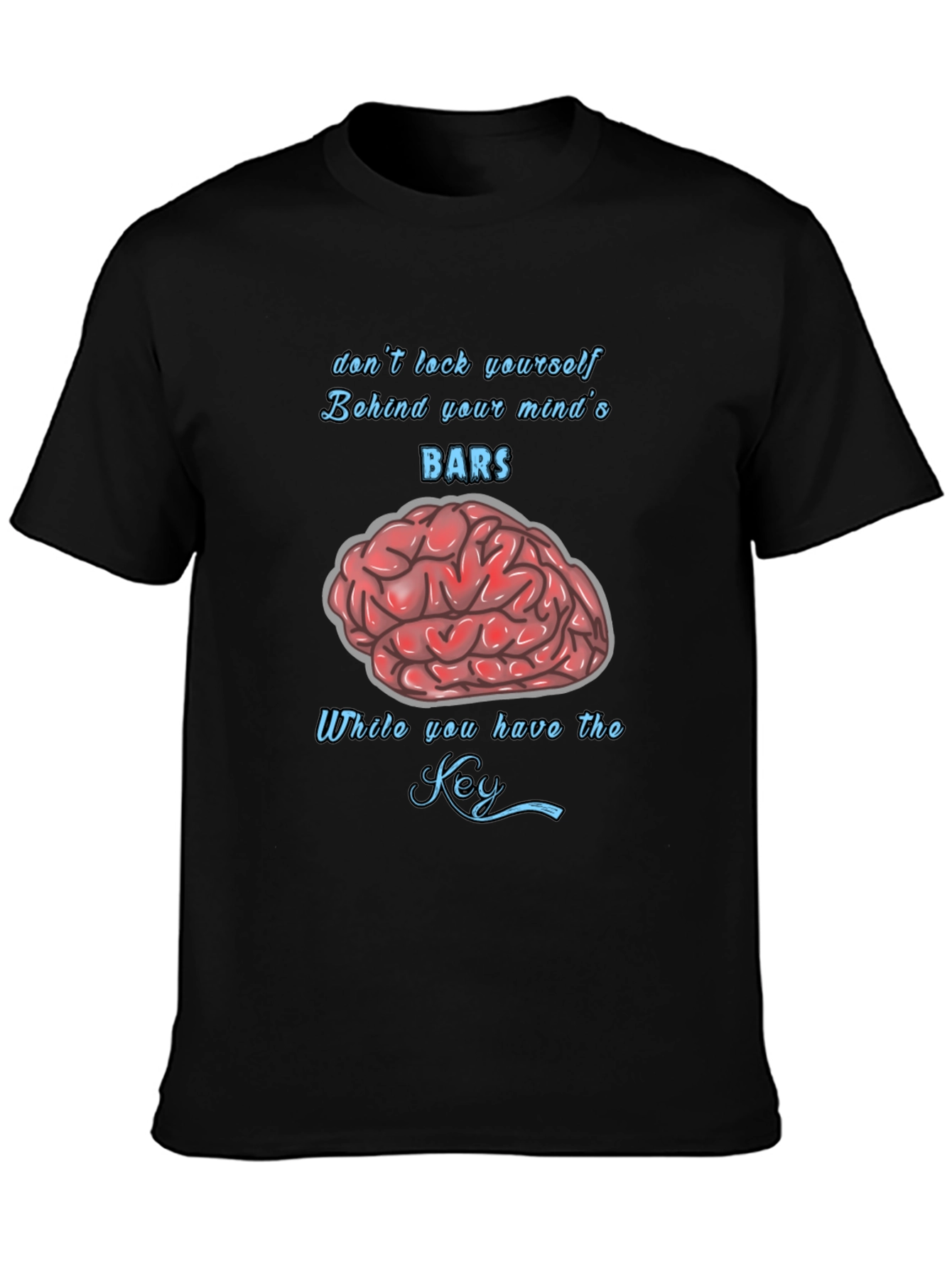 Mind Bars Graphic T-Shirt - Stay Open Minded