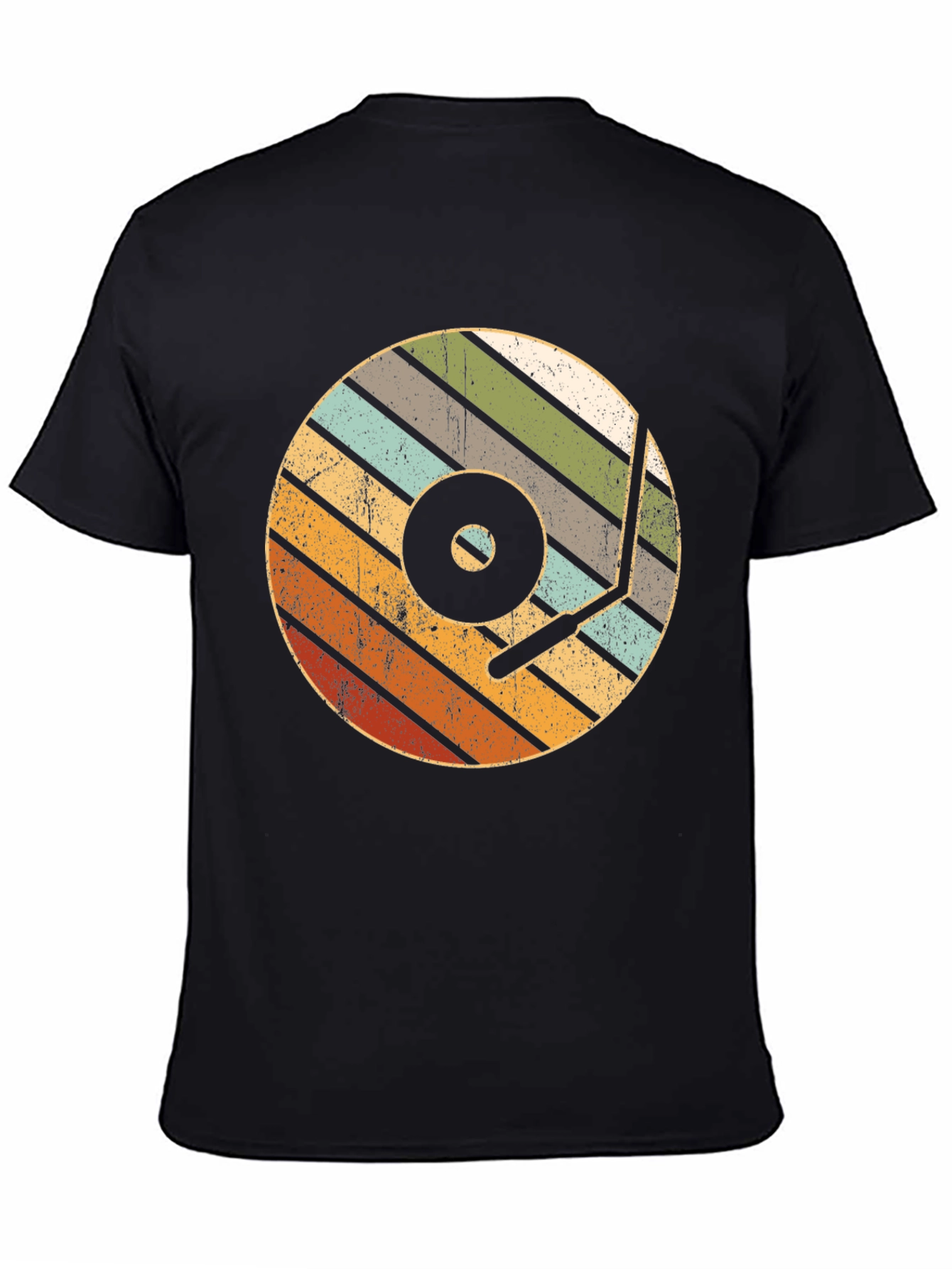Retro Vinyl Record Player T-Shirt
