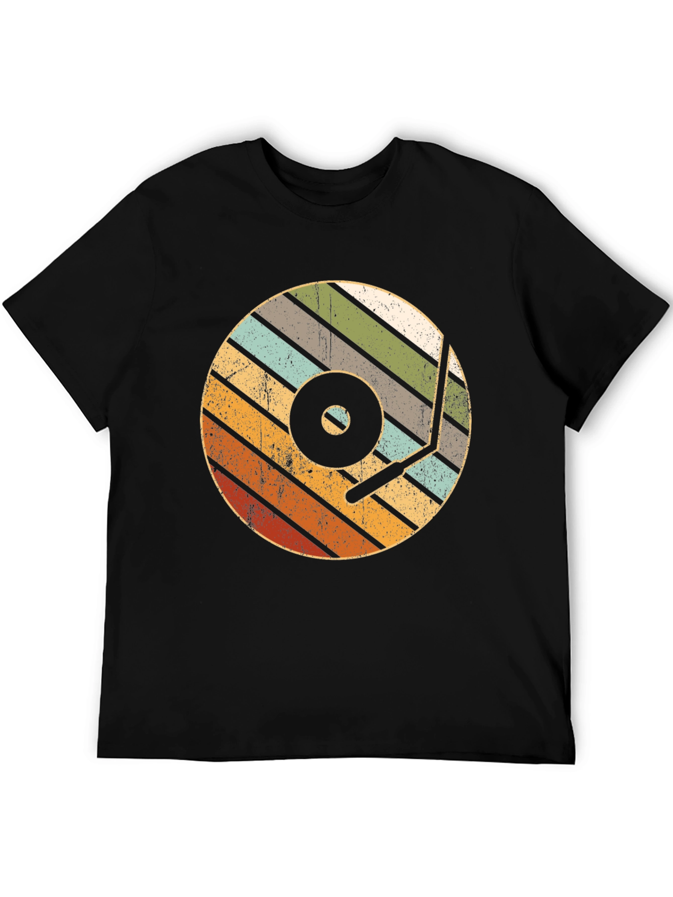 Retro Vinyl Record Player T-Shirt