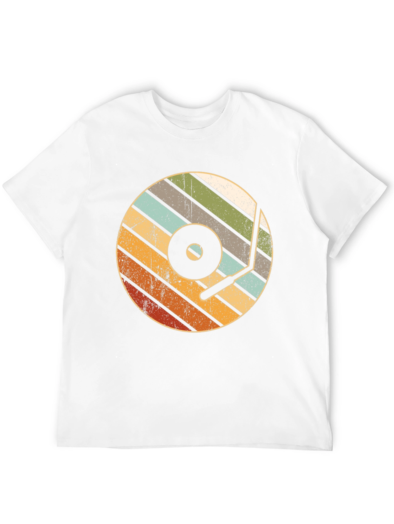 Retro Vinyl Record Player T-Shirt