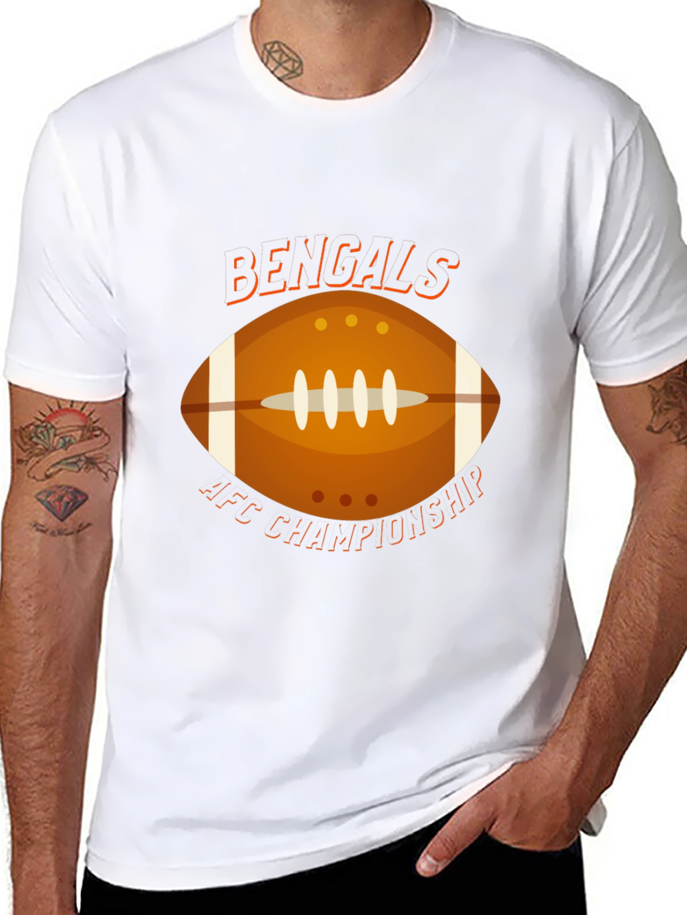 Bengals AFC Championship Football T-Shirt
