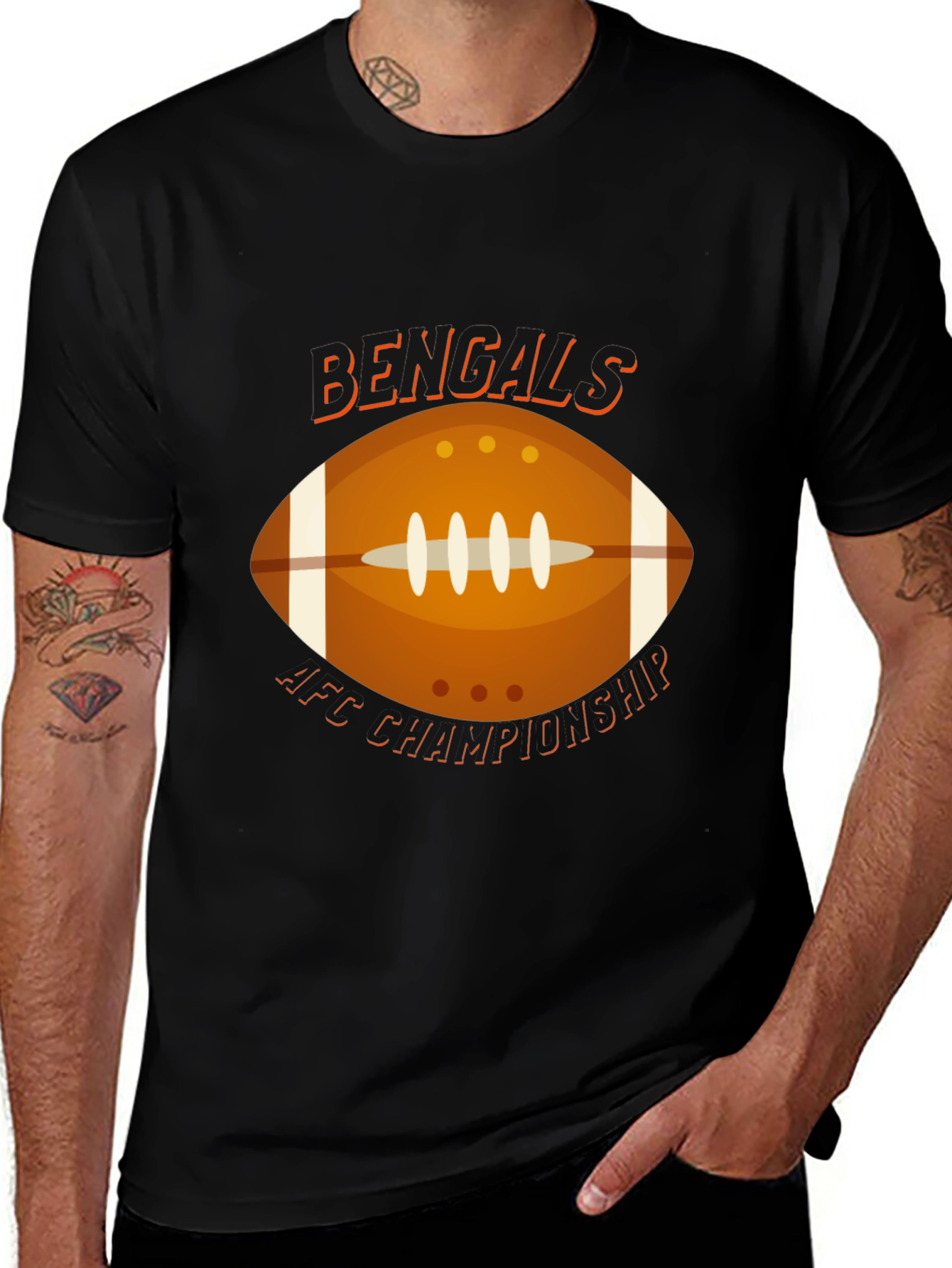 Bengals AFC Championship Football T-Shirt