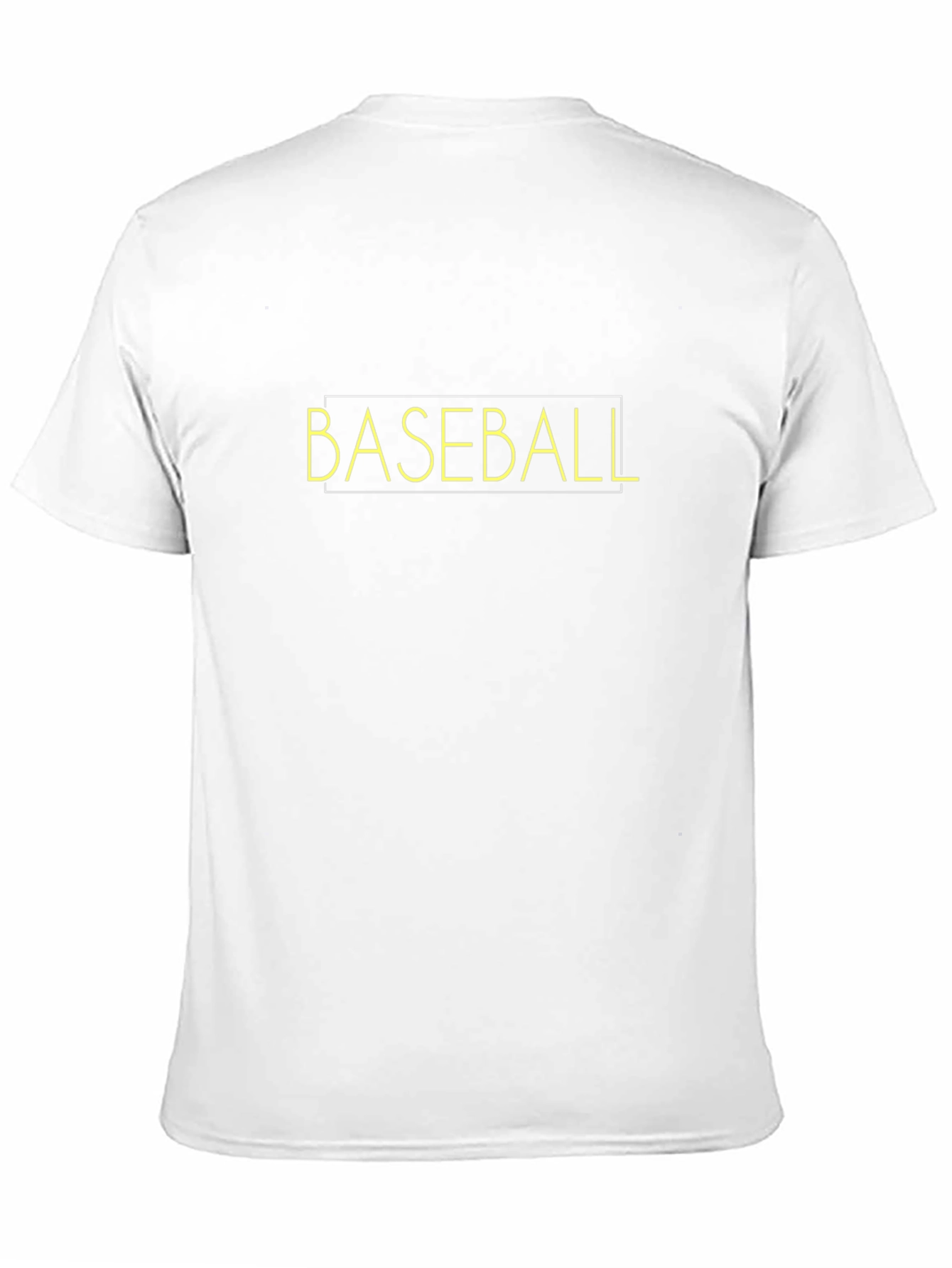 Baseball Graphic Black T-Shirt