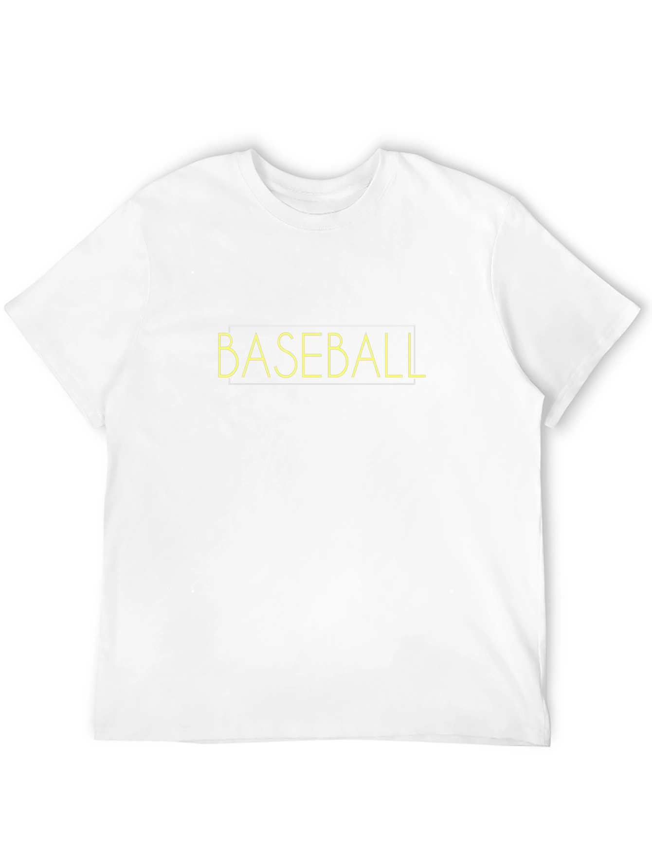 Baseball Graphic Black T-Shirt