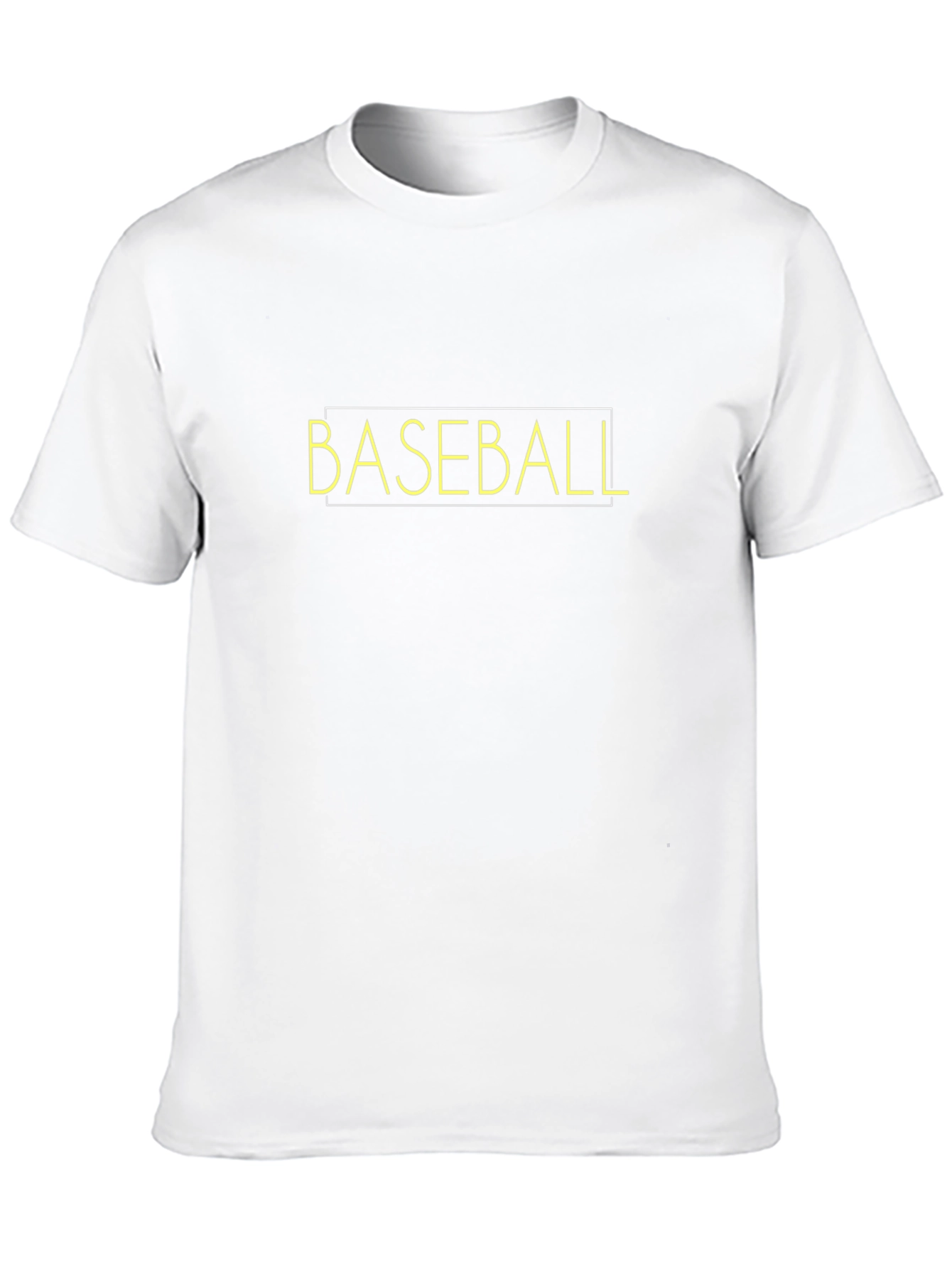 Baseball Graphic Black T-Shirt