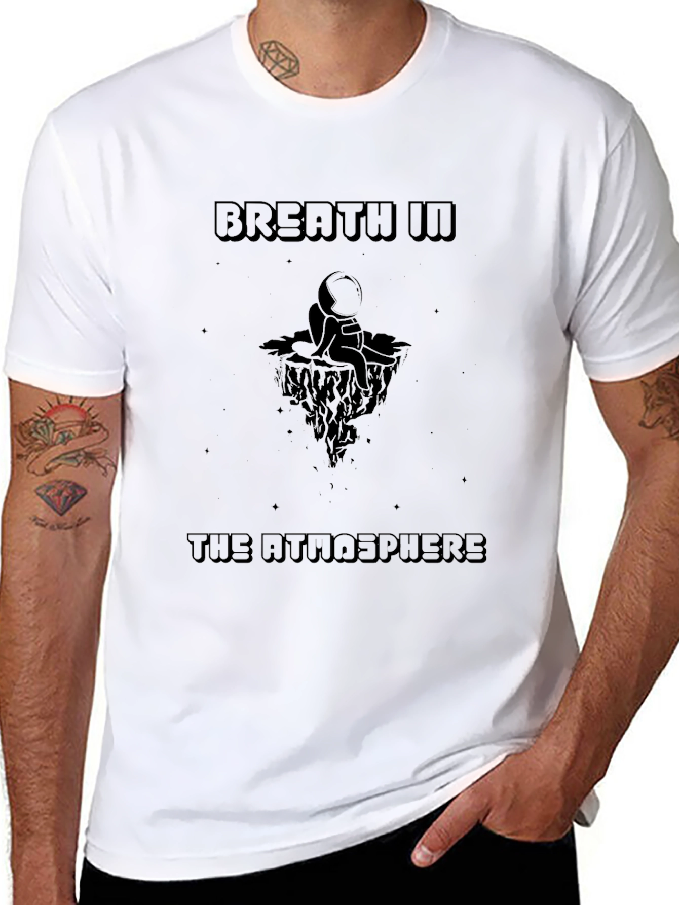 Breath In The Atmosphere Graphic Tee
