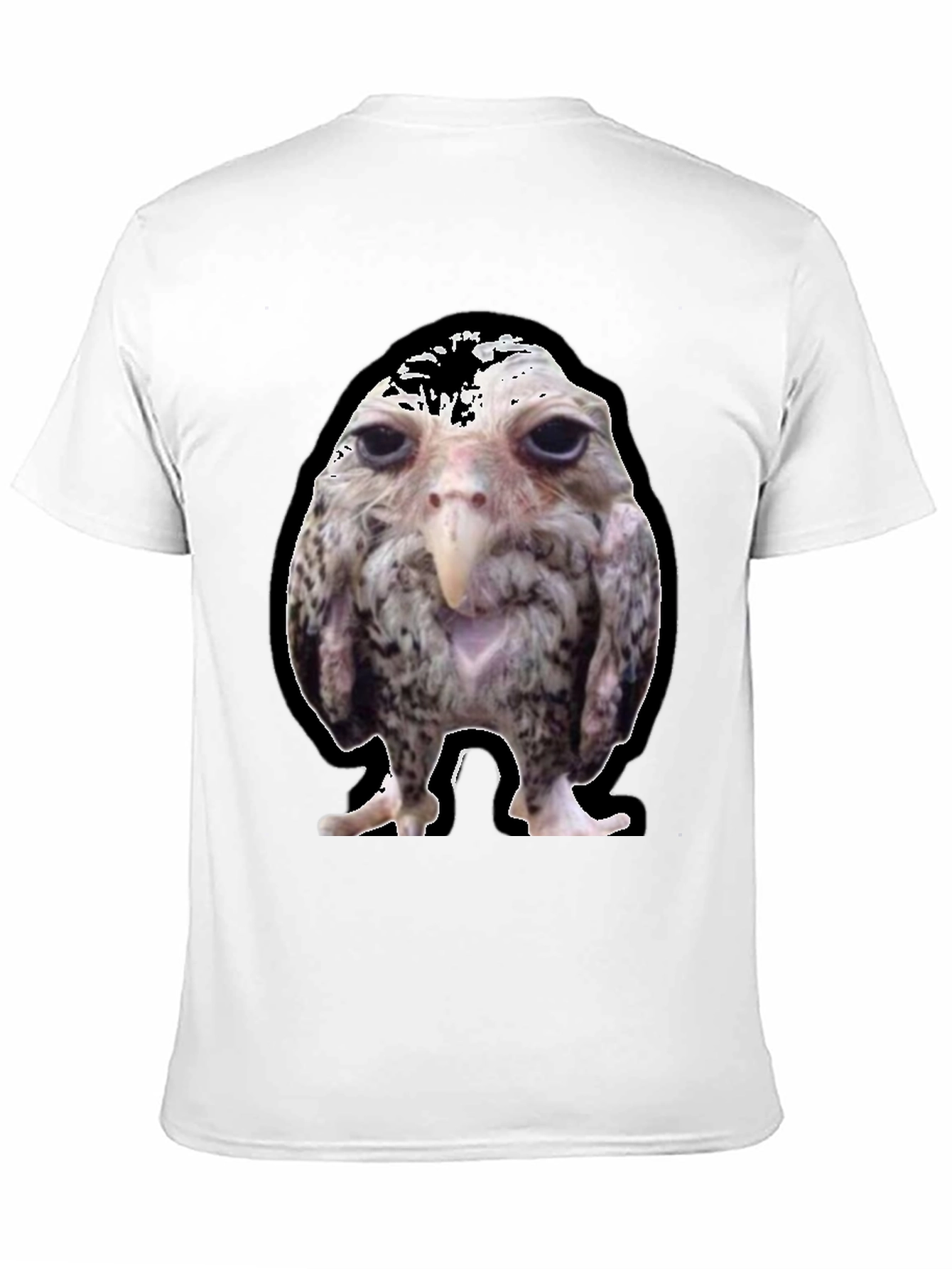 Funny Bird Graphic Tee - Unique Novelty T-Shirt