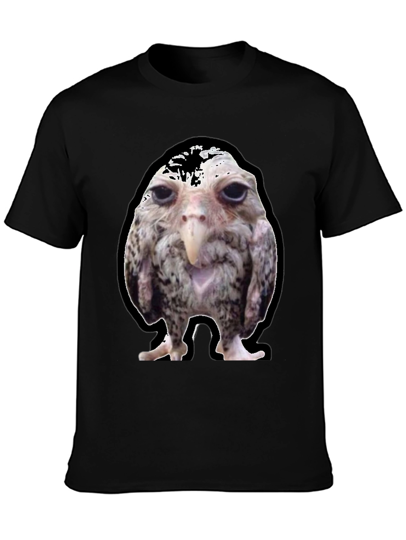 Funny Bird Graphic Tee - Unique Novelty T-Shirt