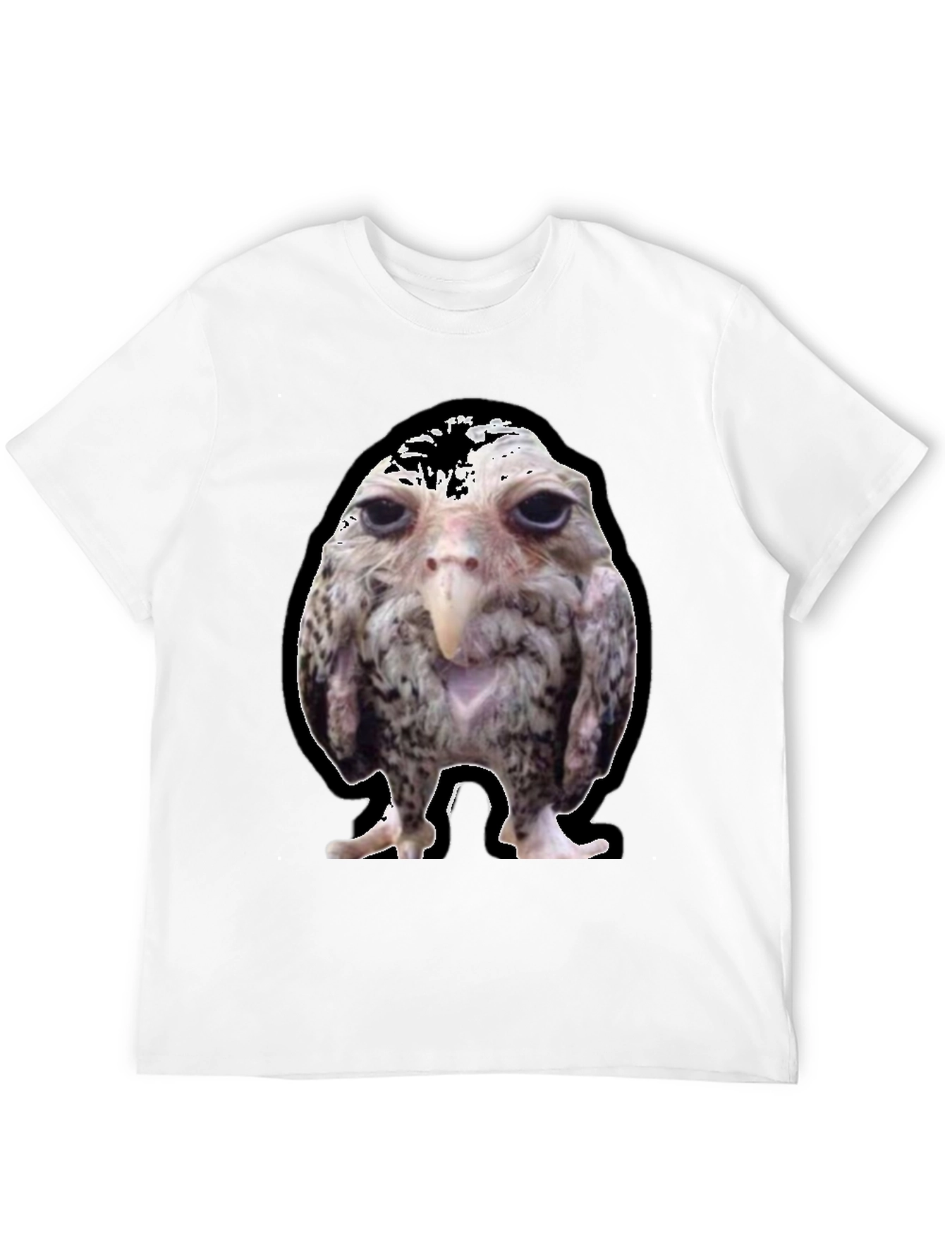 Funny Bird Graphic Tee - Unique Novelty T-Shirt