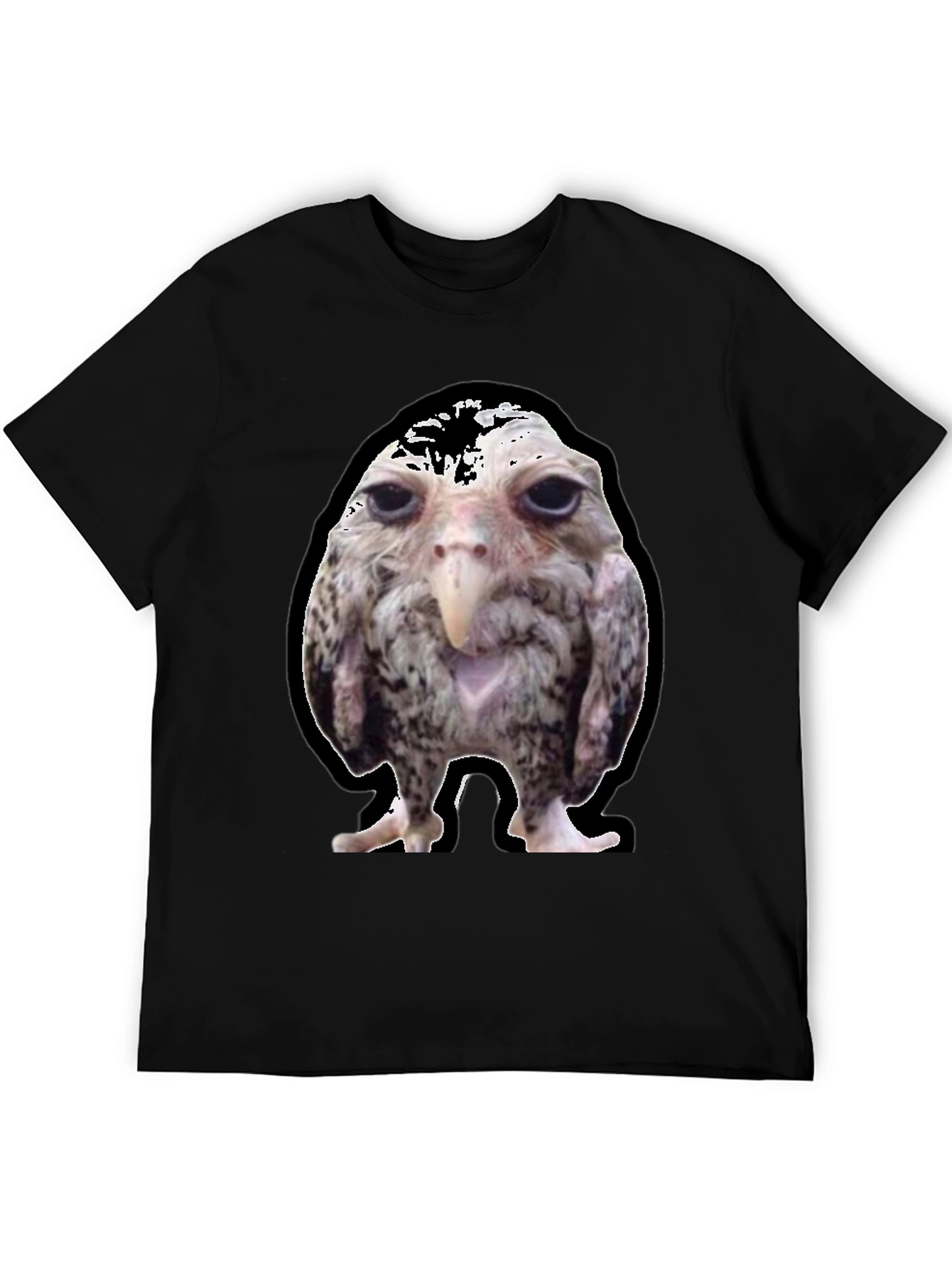 Funny Bird Graphic Tee - Unique Novelty T-Shirt