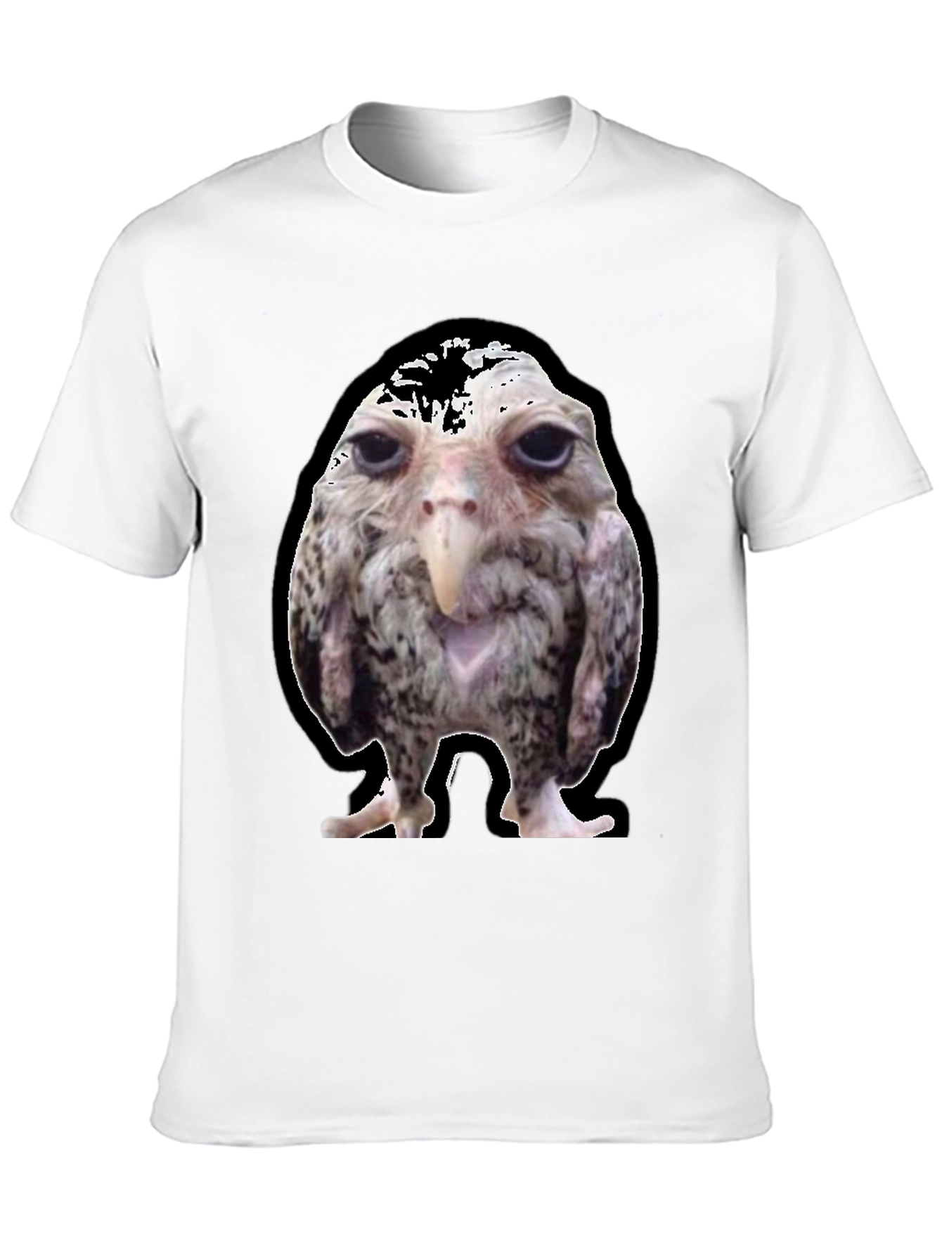 Funny Bird Graphic Tee - Unique Novelty T-Shirt
