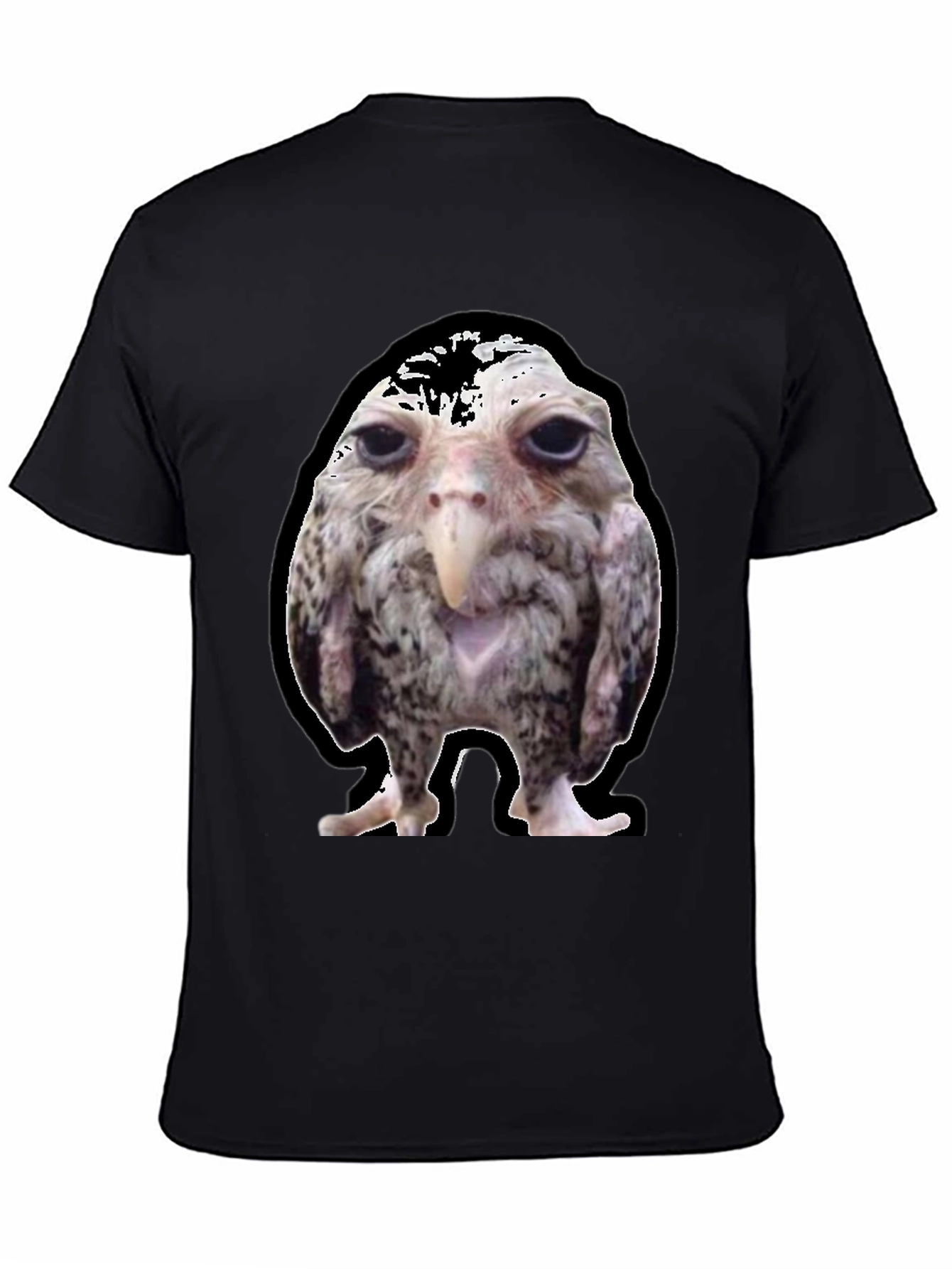 Funny Bird Graphic Tee - Unique Novelty T-Shirt