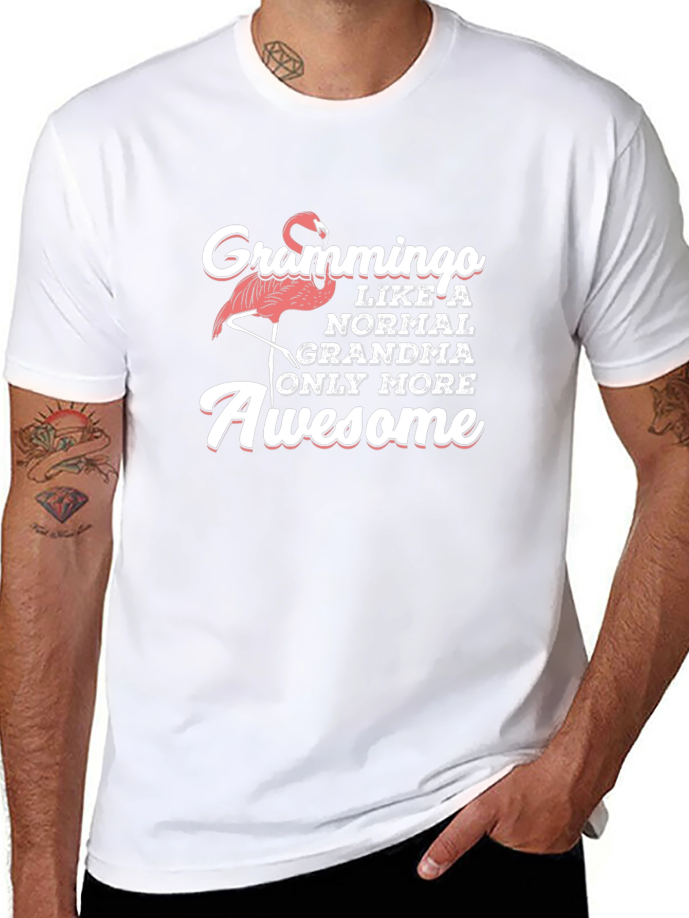 Grammingo Awesome Grandma Graphic Tee