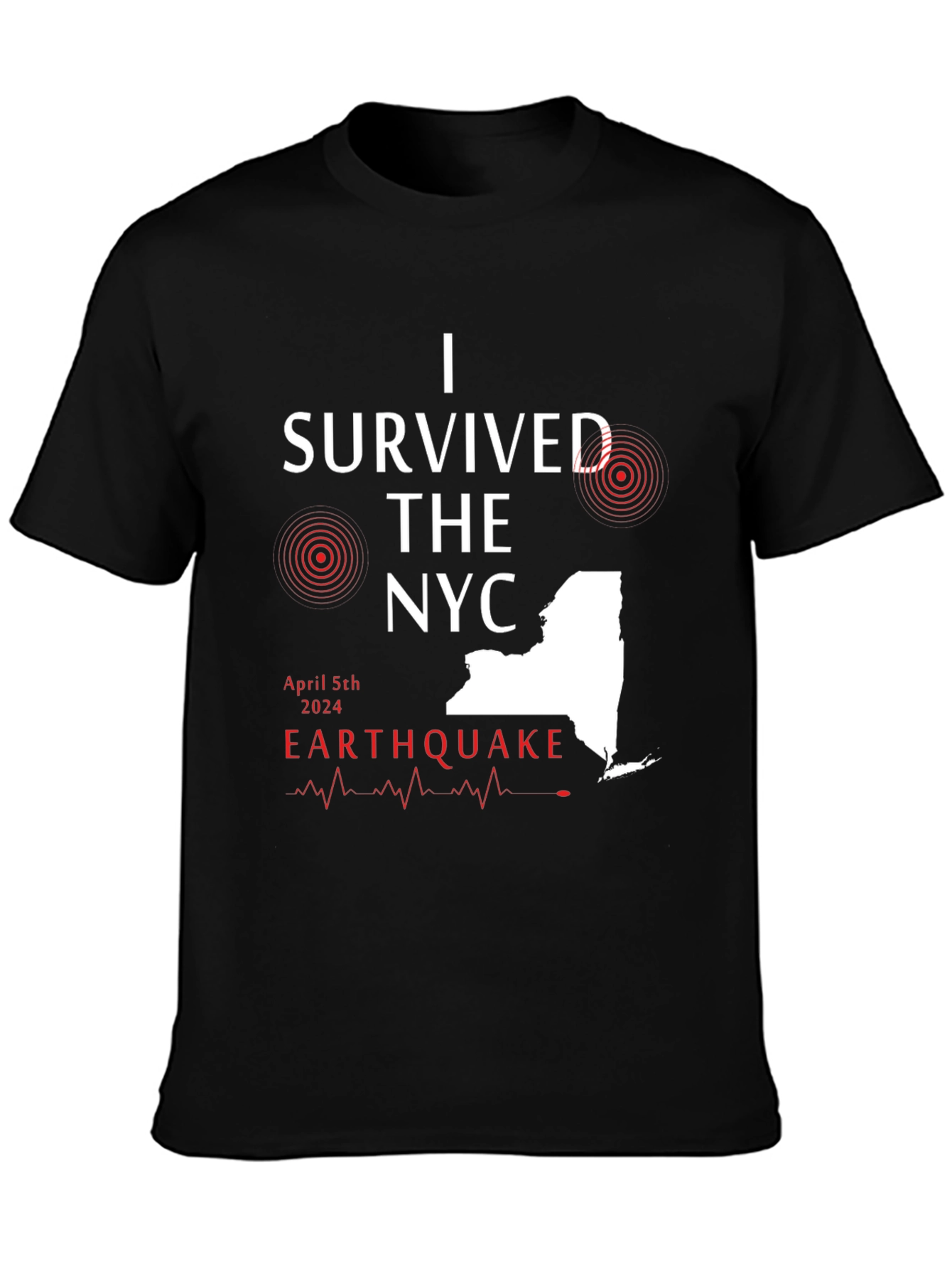 I Survived the NYC Earthquake T-Shirt