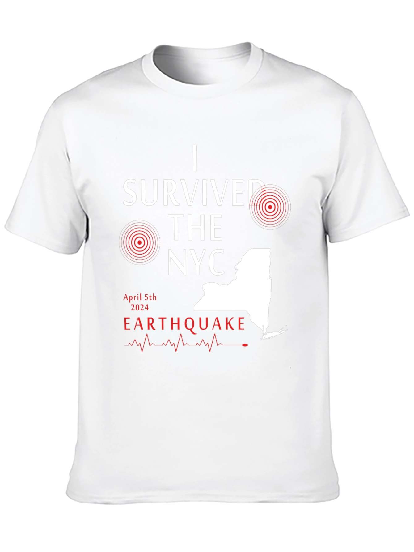 I Survived the NYC Earthquake T-Shirt