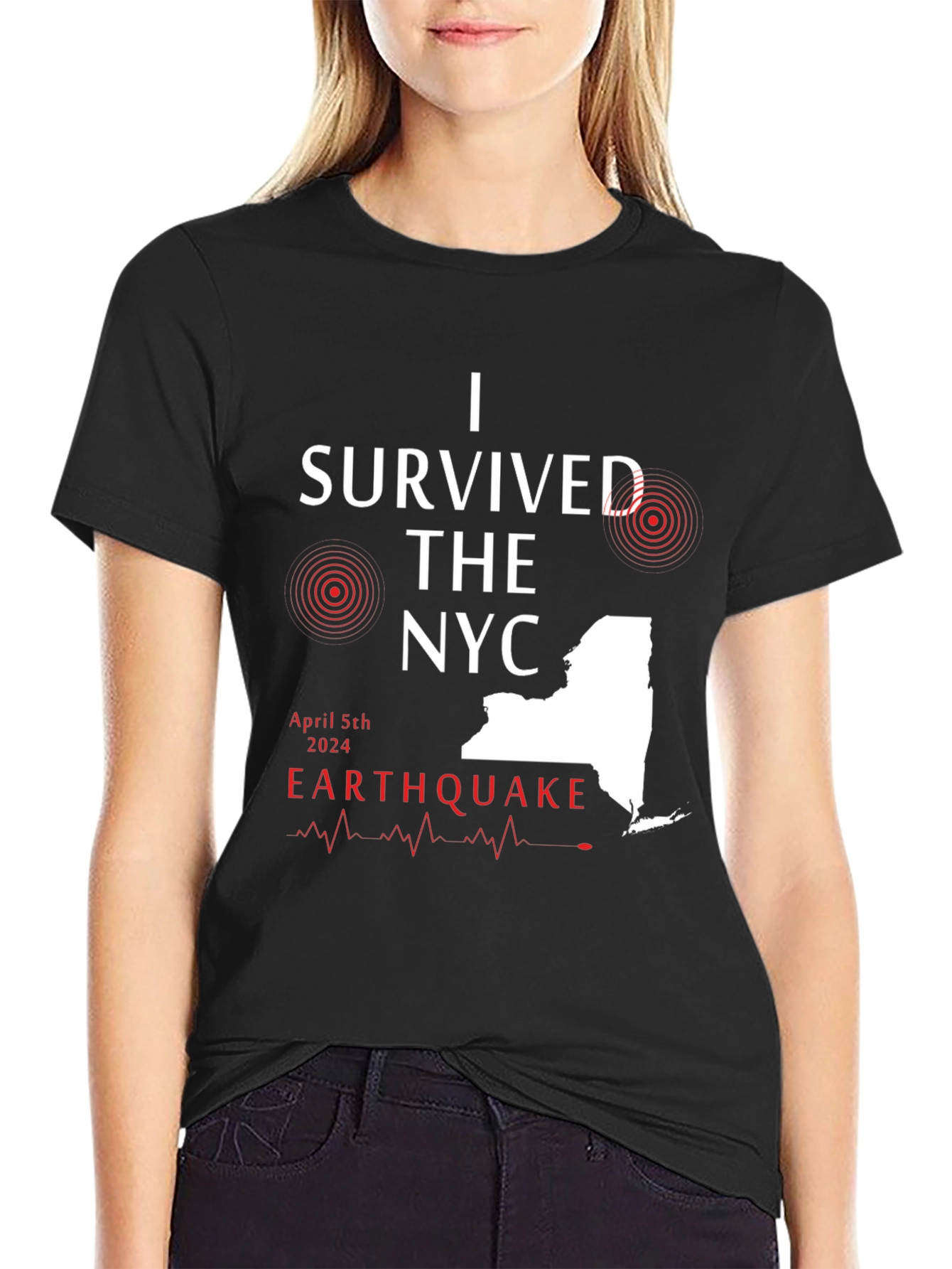 I Survived the NYC Earthquake T-Shirt
