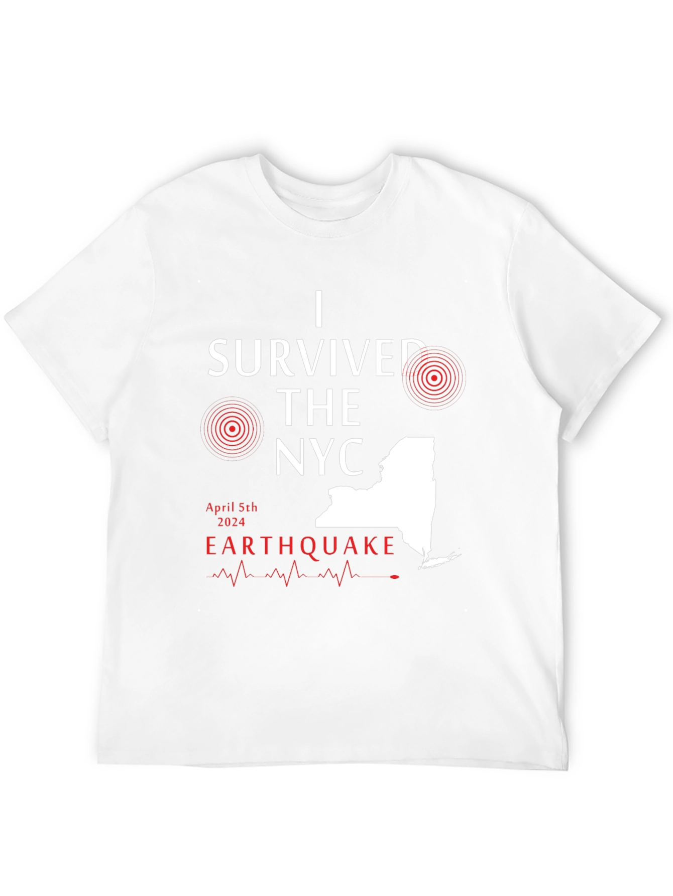I Survived the NYC Earthquake T-Shirt