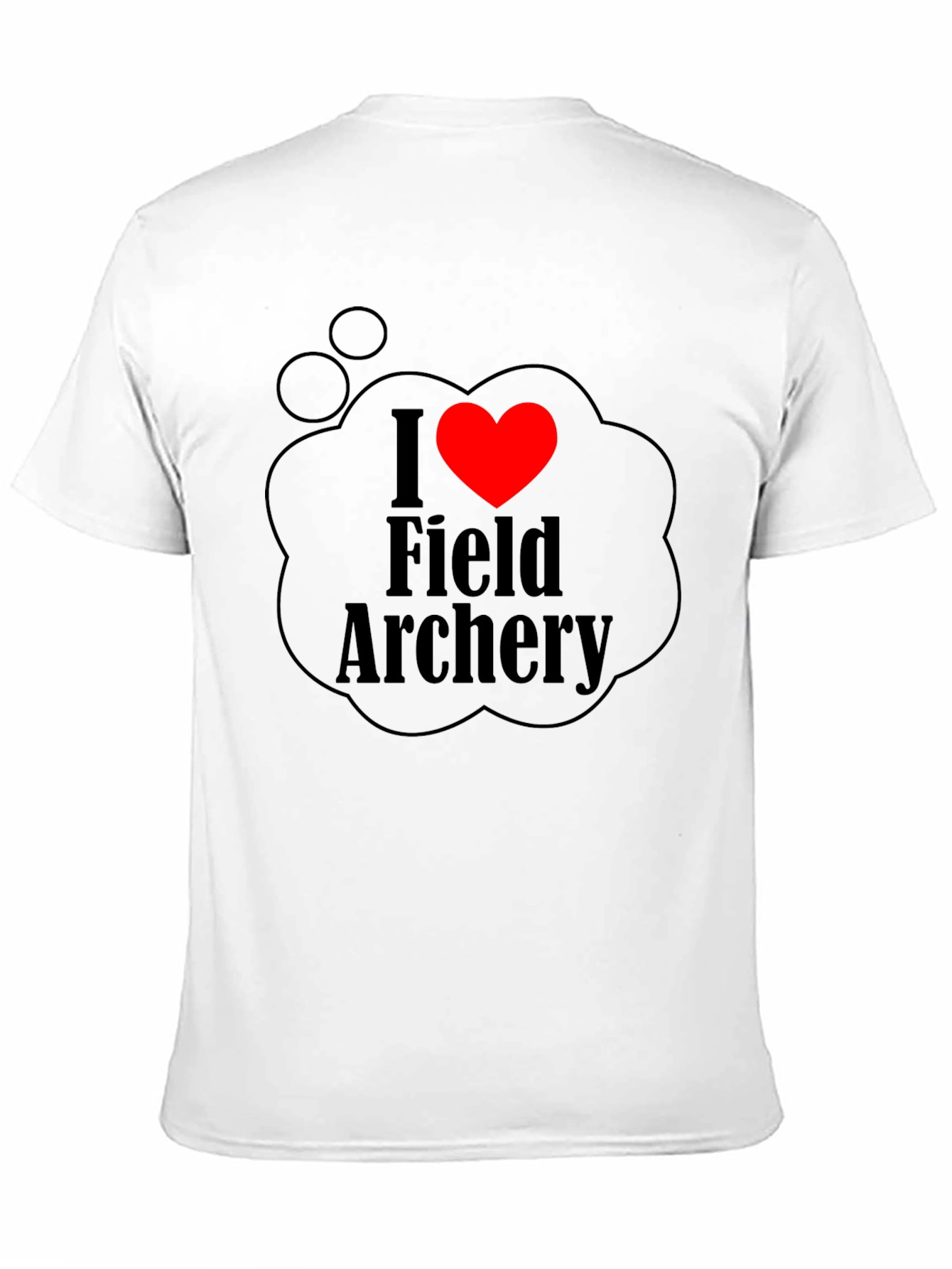I Heart Field Archery T-Shirt - Black