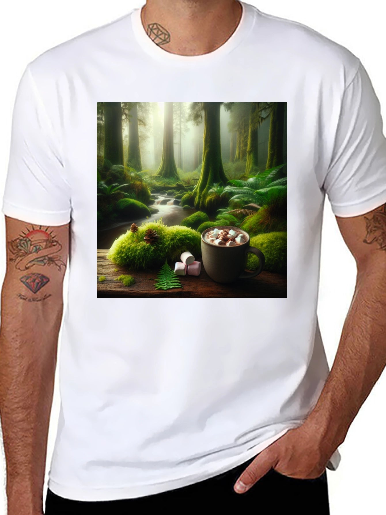 Forest Marshmallow Mug T-Shirt