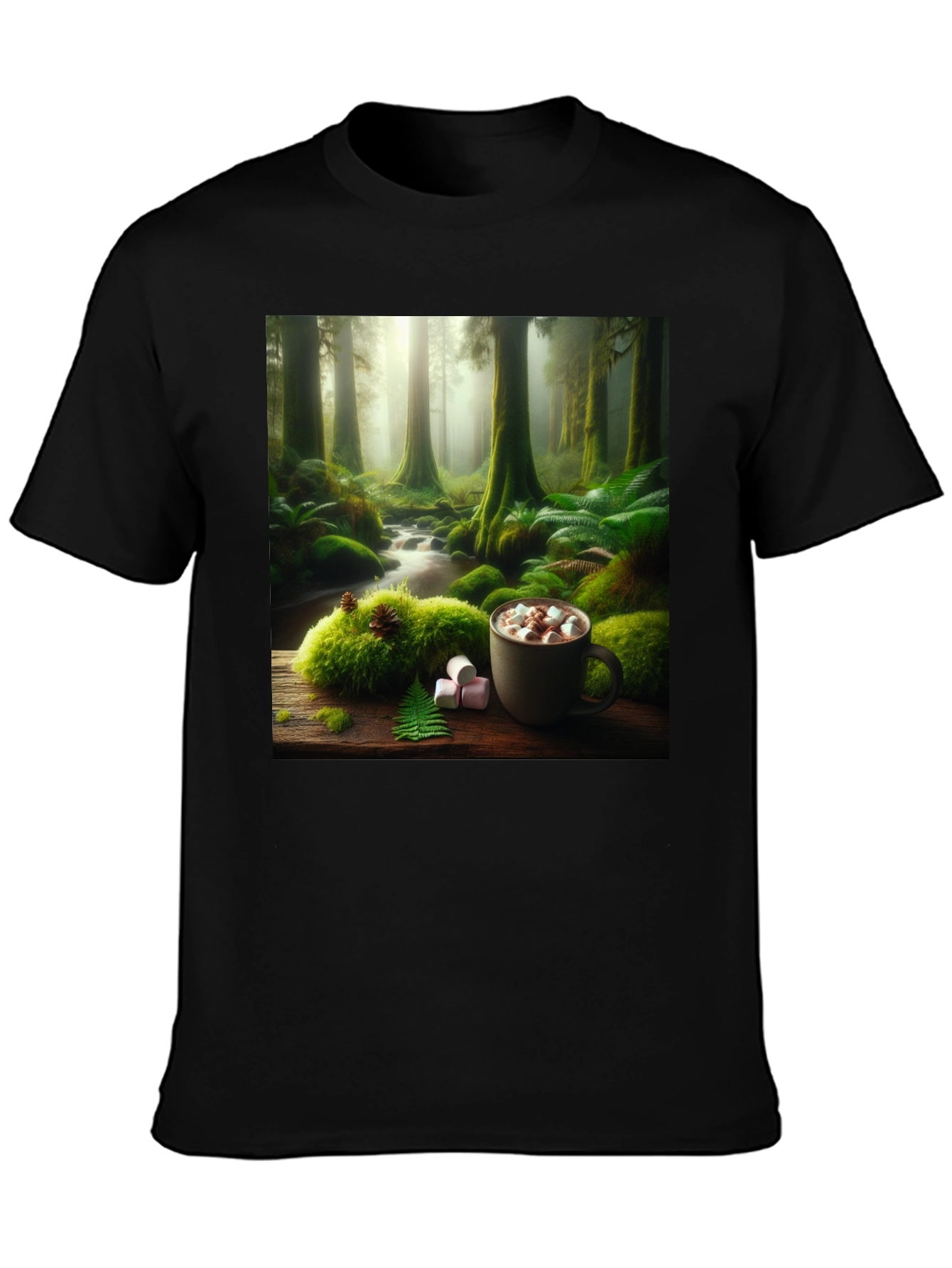 Forest Marshmallow Mug T-Shirt