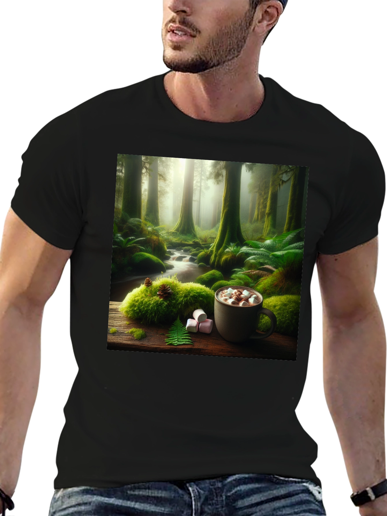 Forest Marshmallow Mug T-Shirt