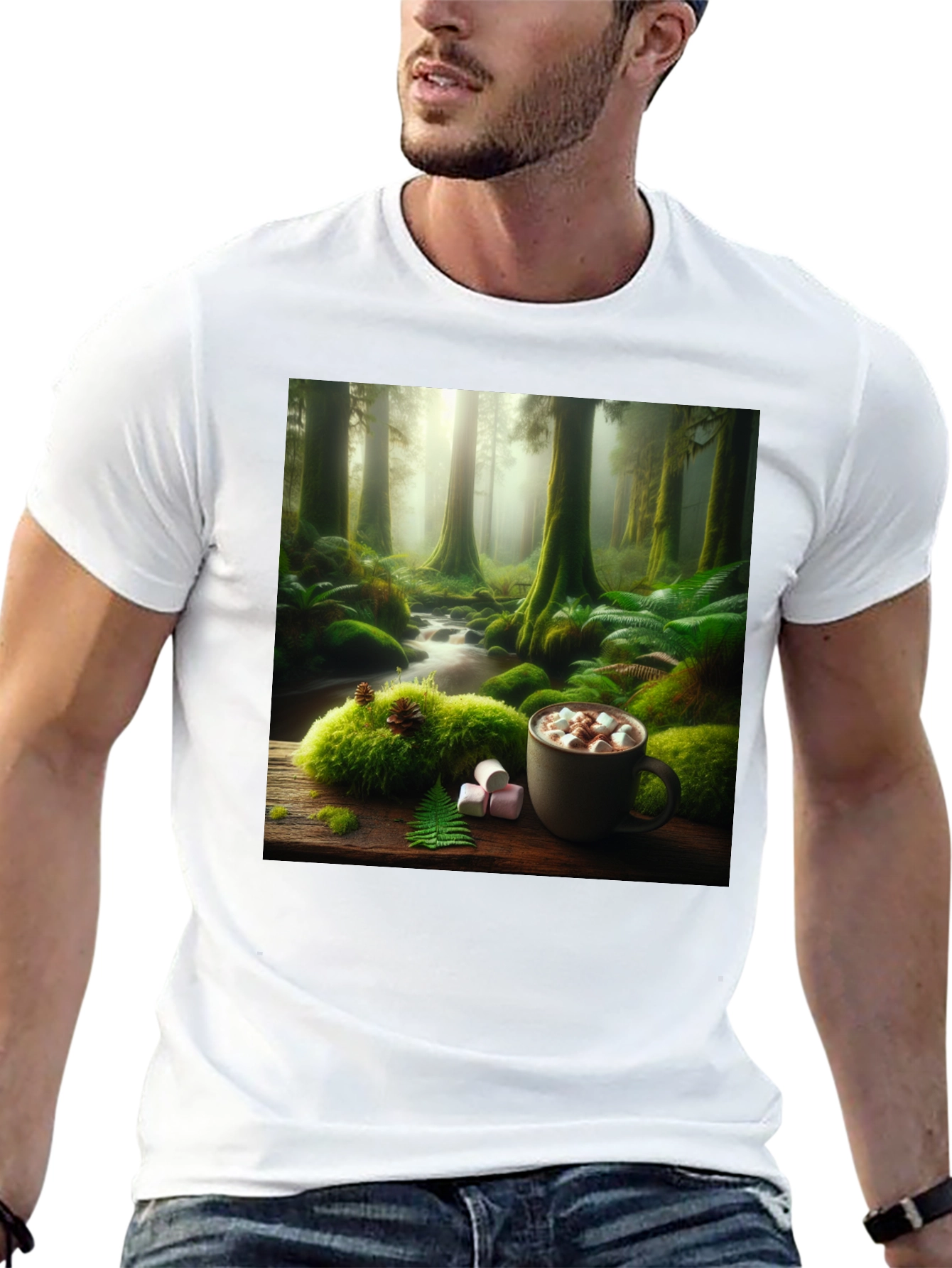Forest Marshmallow Mug T-Shirt