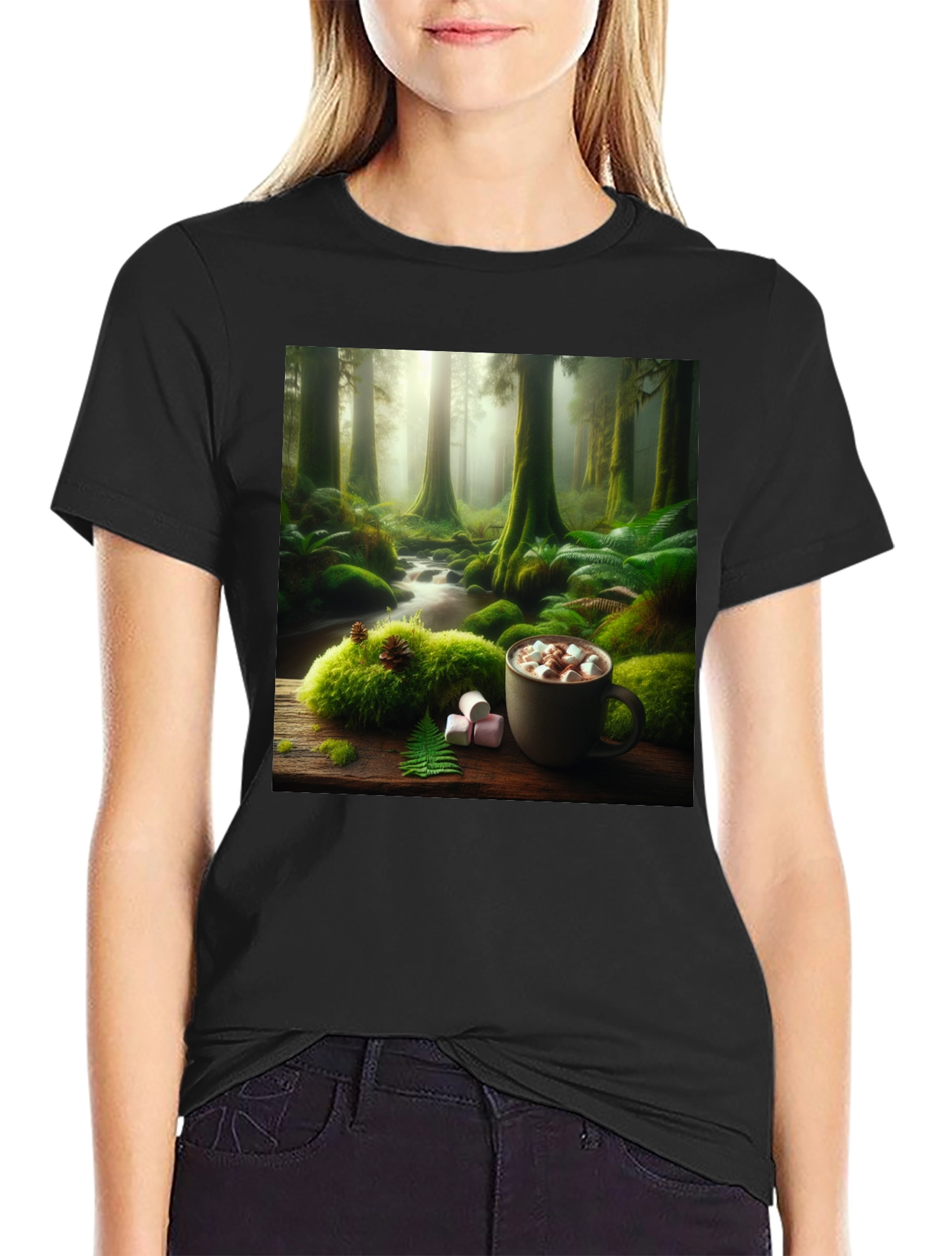 Forest Marshmallow Mug T-Shirt