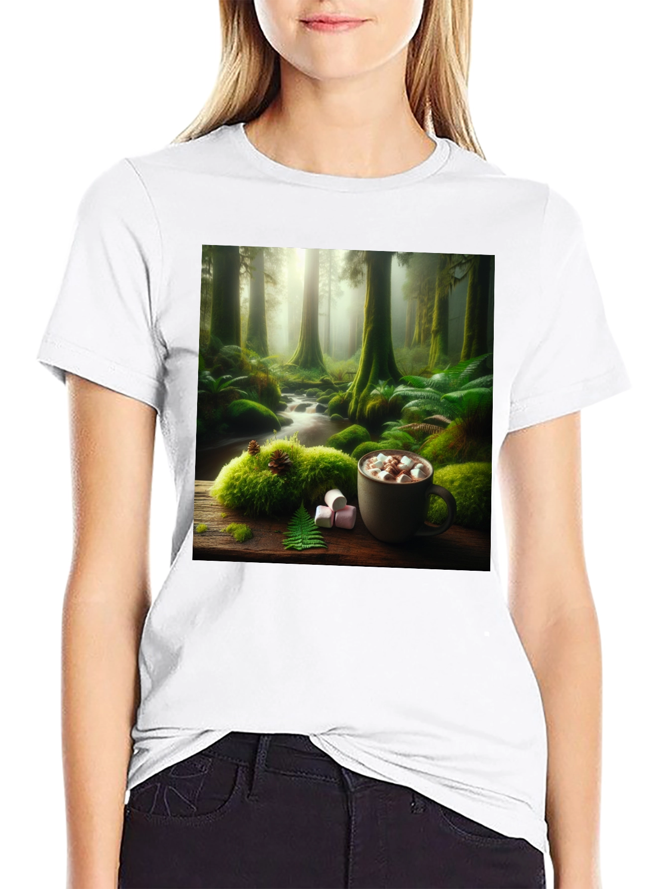 Forest Marshmallow Mug T-Shirt