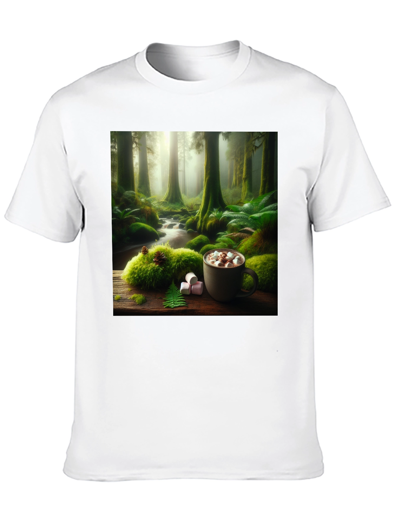 Forest Marshmallow Mug T-Shirt