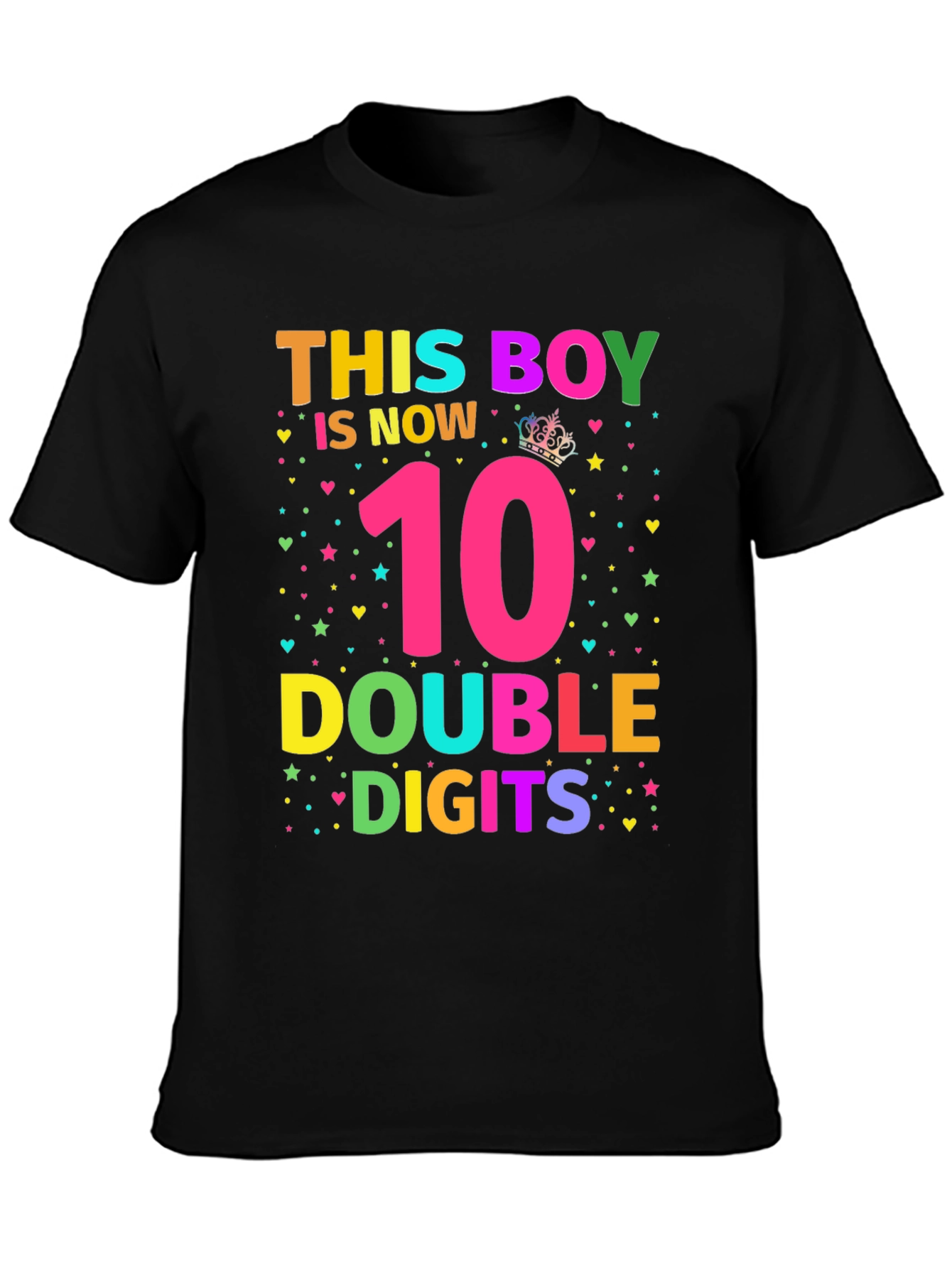 This Boy is Now 10 Double Digits T-Shirt