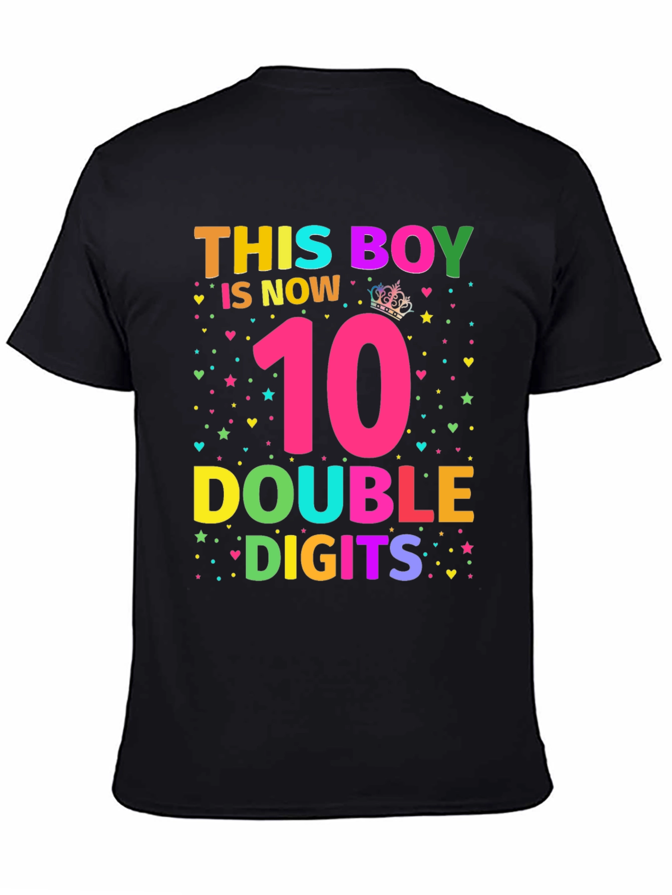 This Boy is Now 10 Double Digits T-Shirt