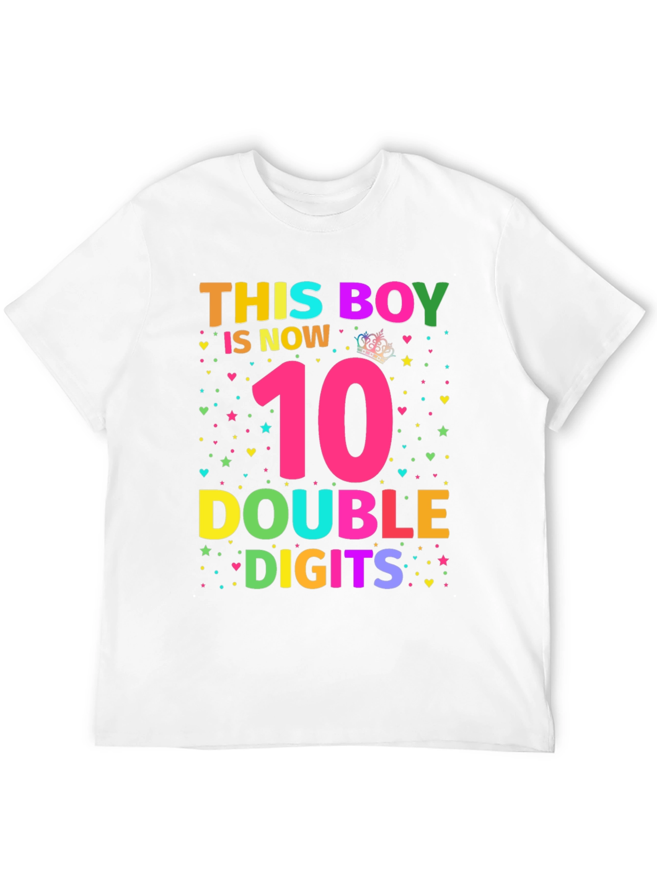 This Boy is Now 10 Double Digits T-Shirt